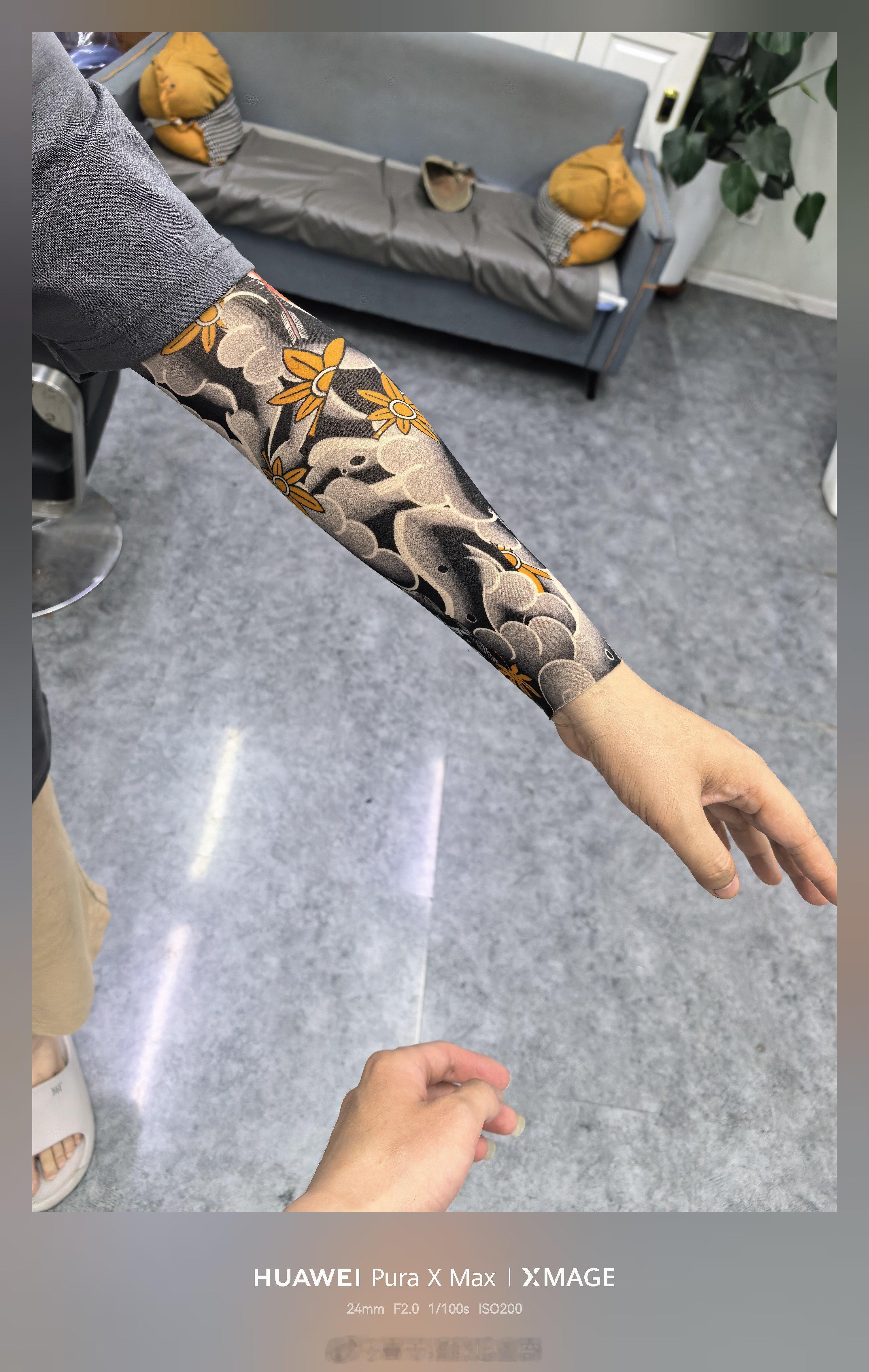 新纹身你们看咋样？ 