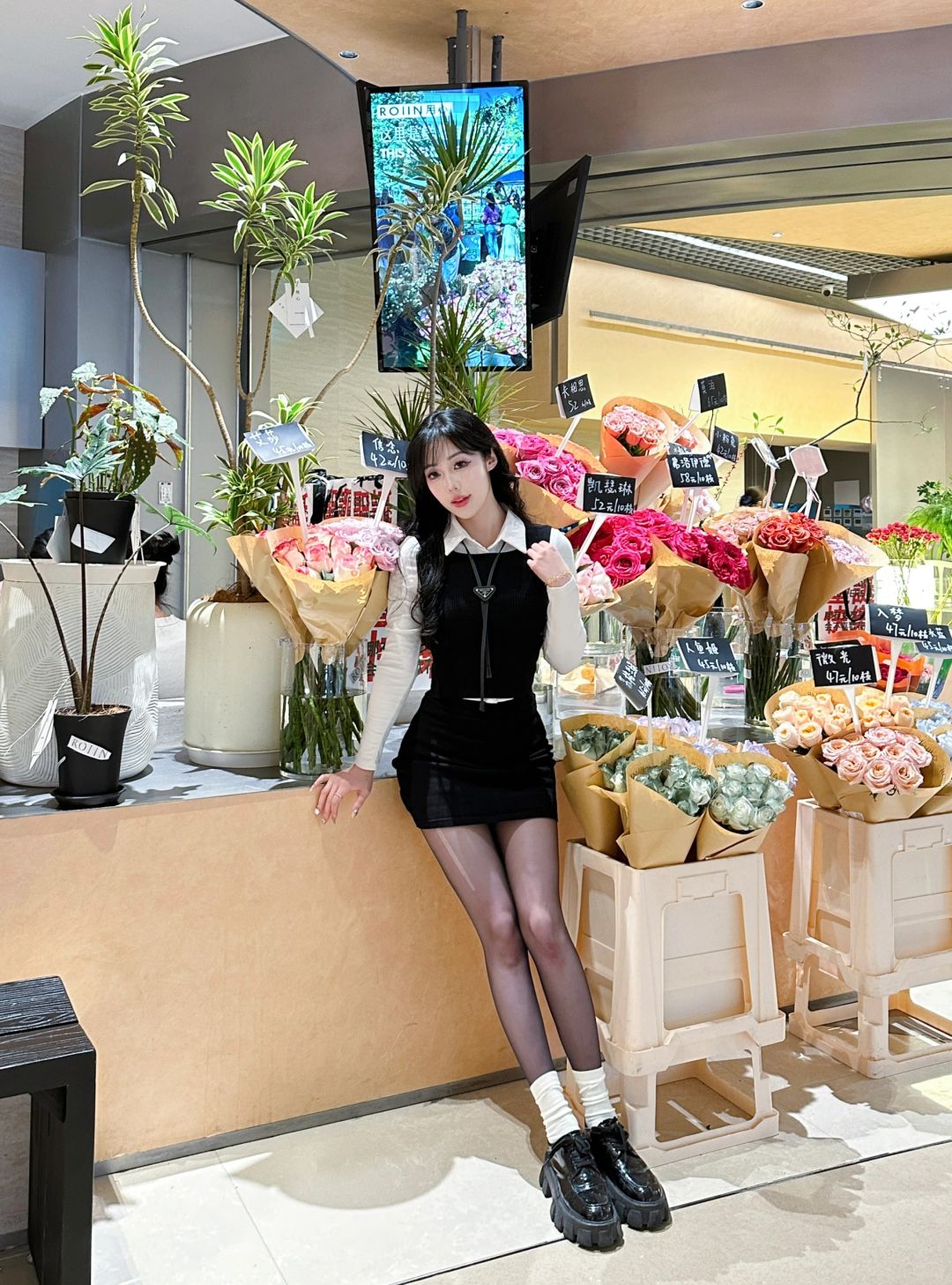 在郑州！！在花花中恰饭💐