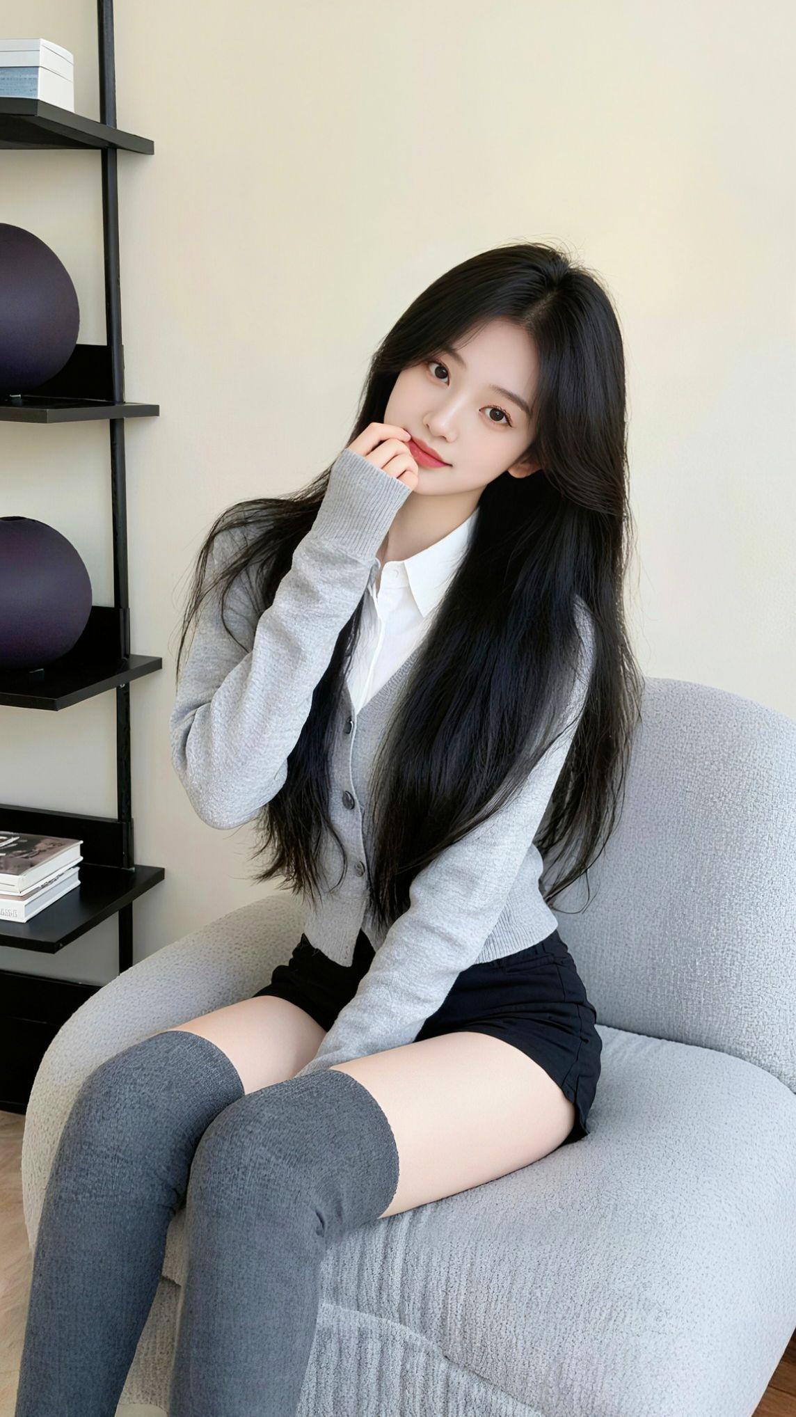 穿搭 美女 御姐 大长腿 上热搜