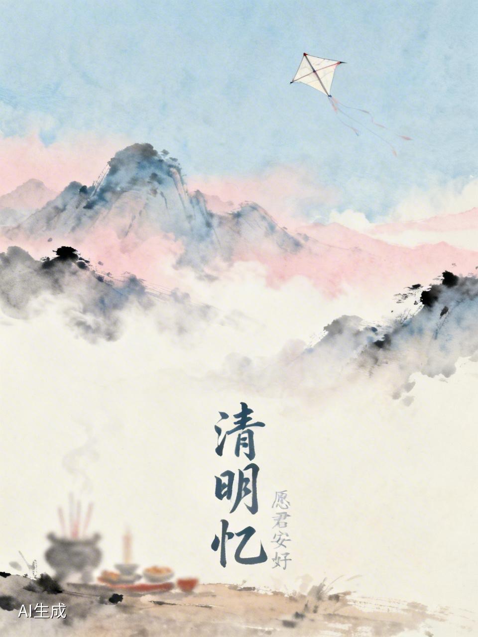 马上就是清明节了，看着街头巷尾逐渐多起来的祭祀用品，思绪一下子飘远了。小时候不懂