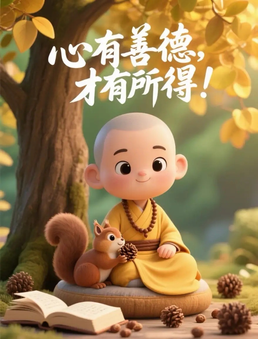 晓色初开，庭前露重，一瓣落花悄然坠地，不惊不扰。世间万事，来去有时，强留无益，放