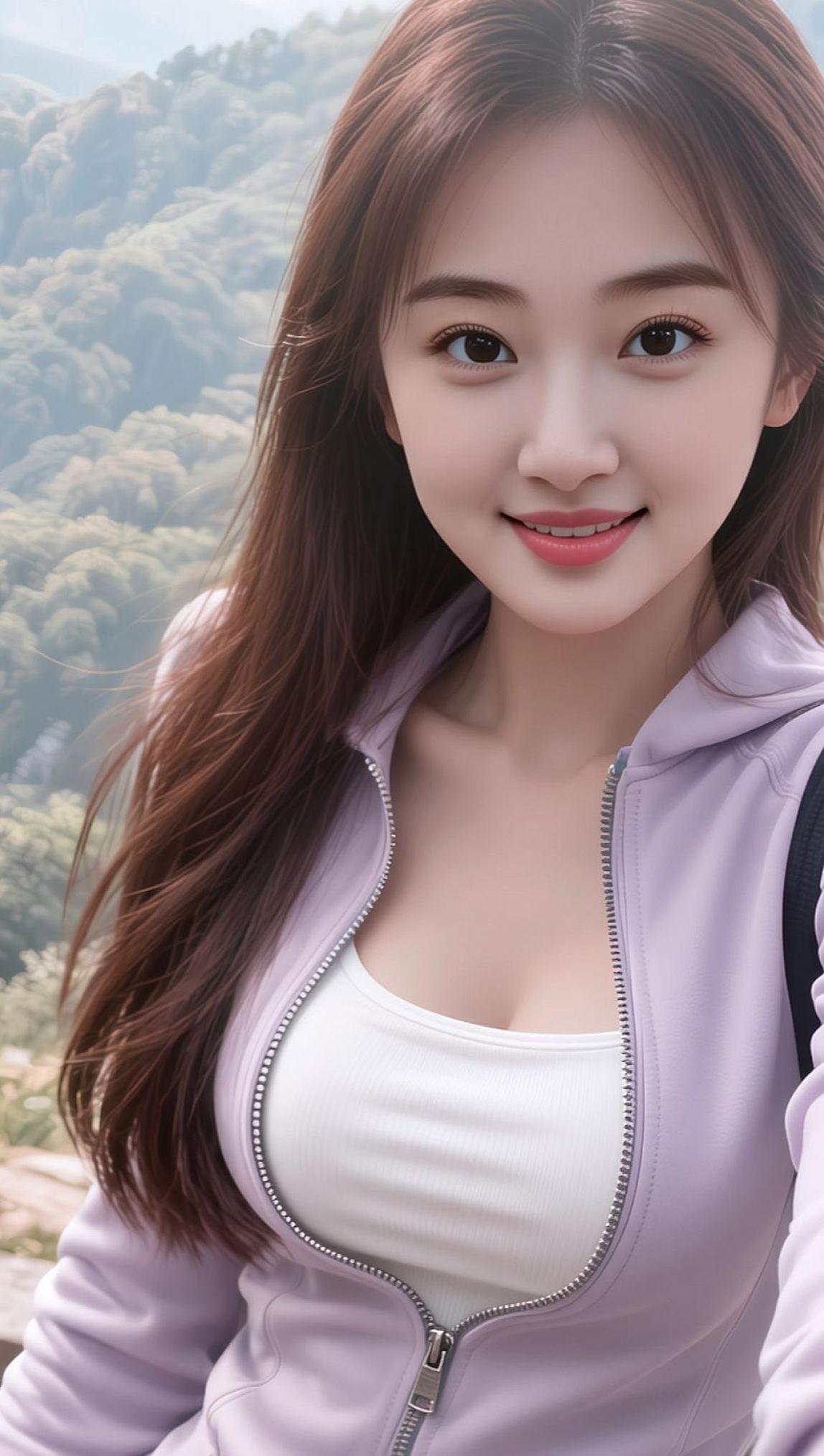 AI户外自拍照 抖音ai创作