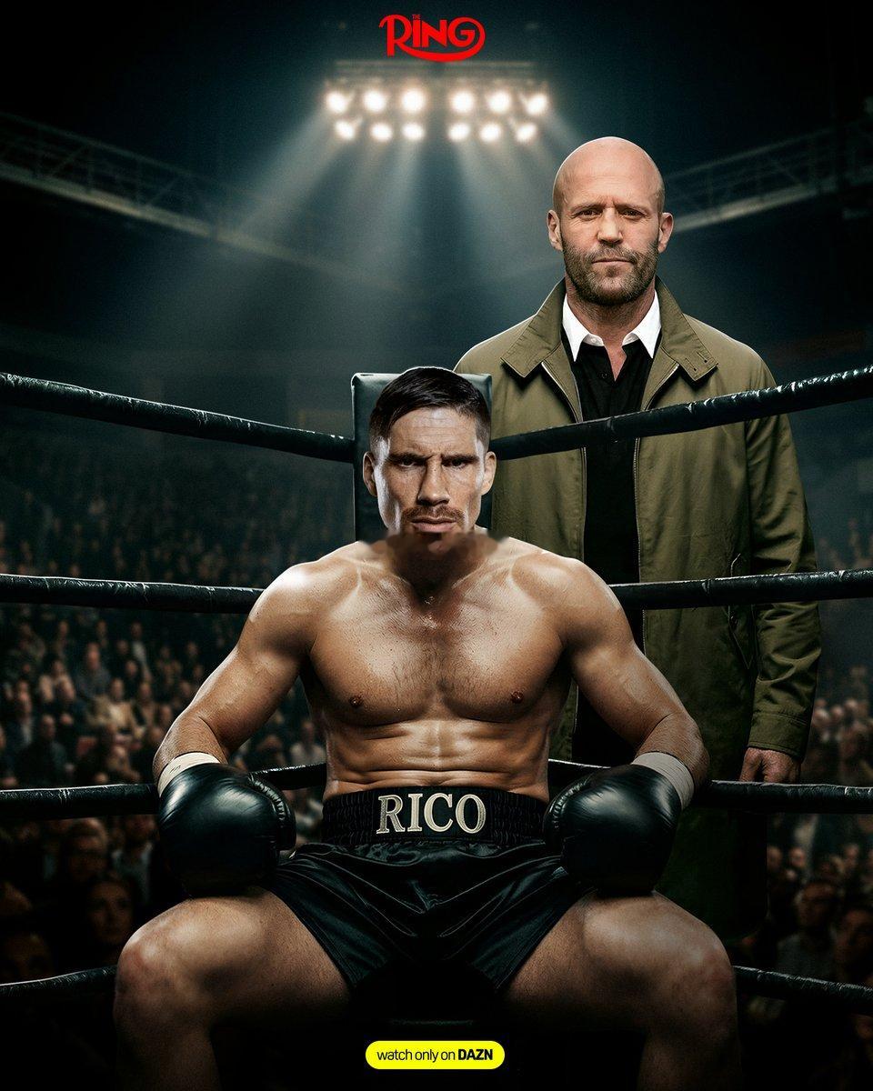 拳坛速递 杰森·斯坦森（Jason Statham）将陪同 里科·范霍文（Ric