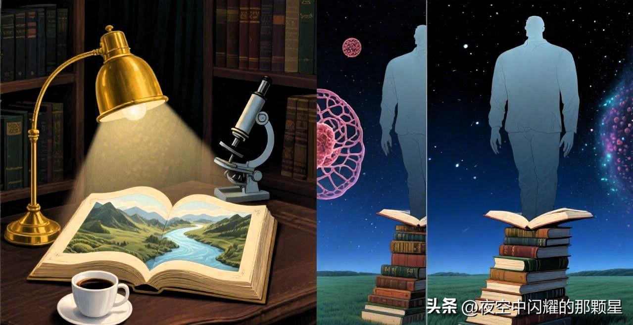 在方寸文字间行万里路，借他人眼眸见天地辽阔，最终寻回并确认那个独一无二的自我。