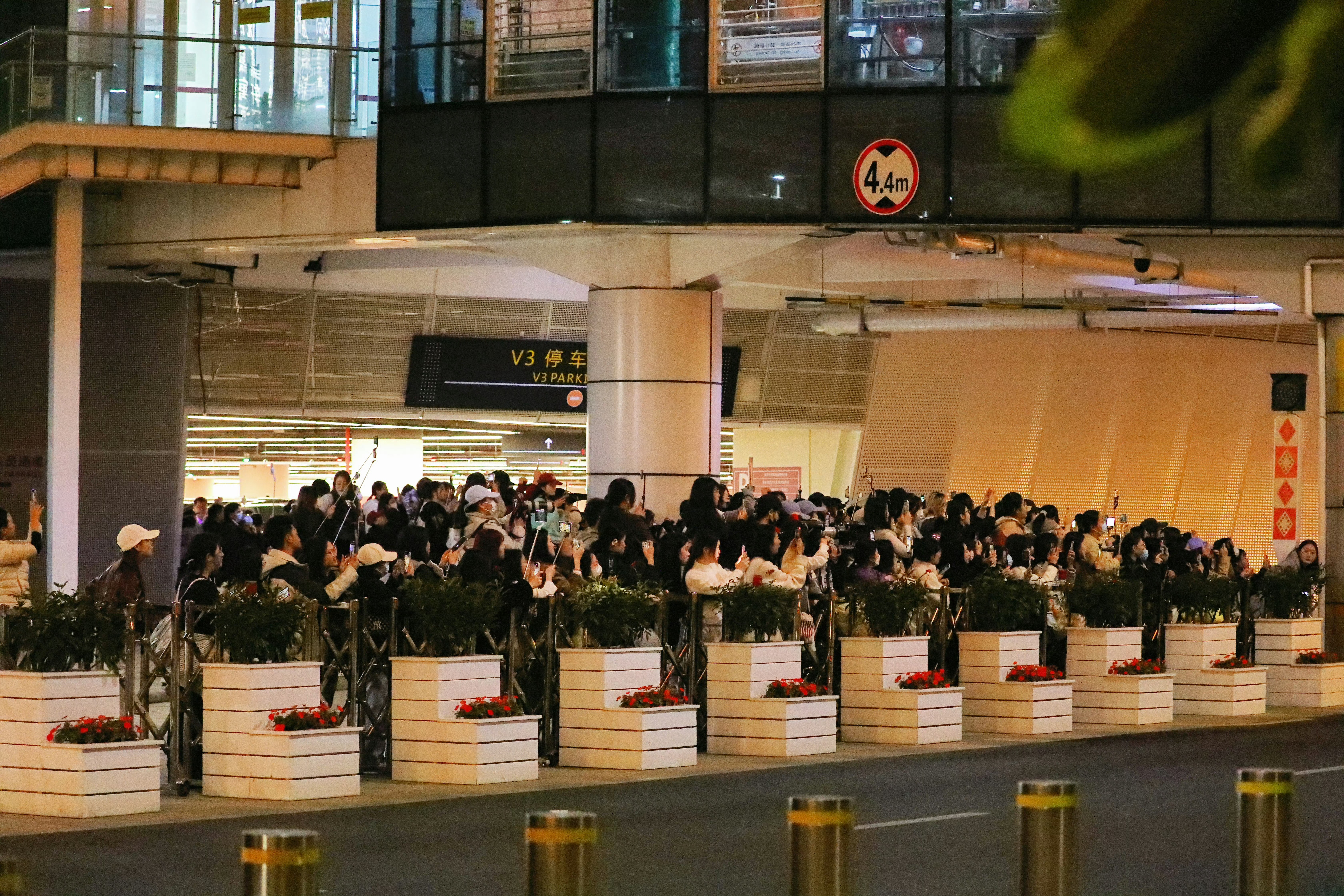 杨幂 见面会不愧是爆剧不断、长红近二十年的顶级国民女演员！大晚上的接机都能有几百