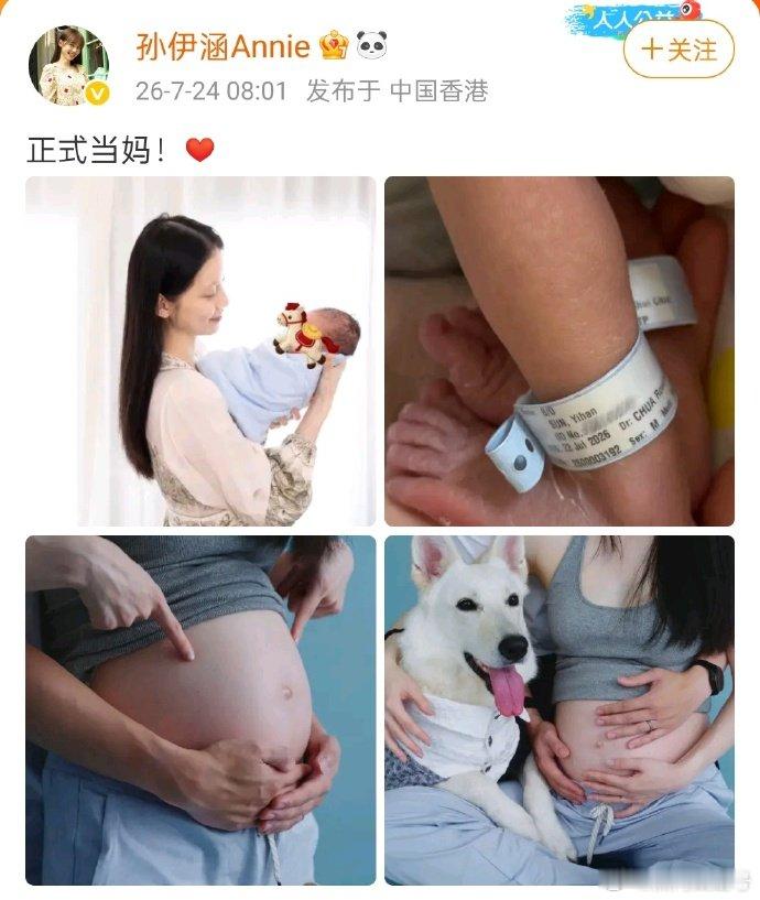 孙伊涵热转区 孙伊涵突然官宣当妈，热转区都是双镜CP粉的震惊，双镜2等不到了？孙
