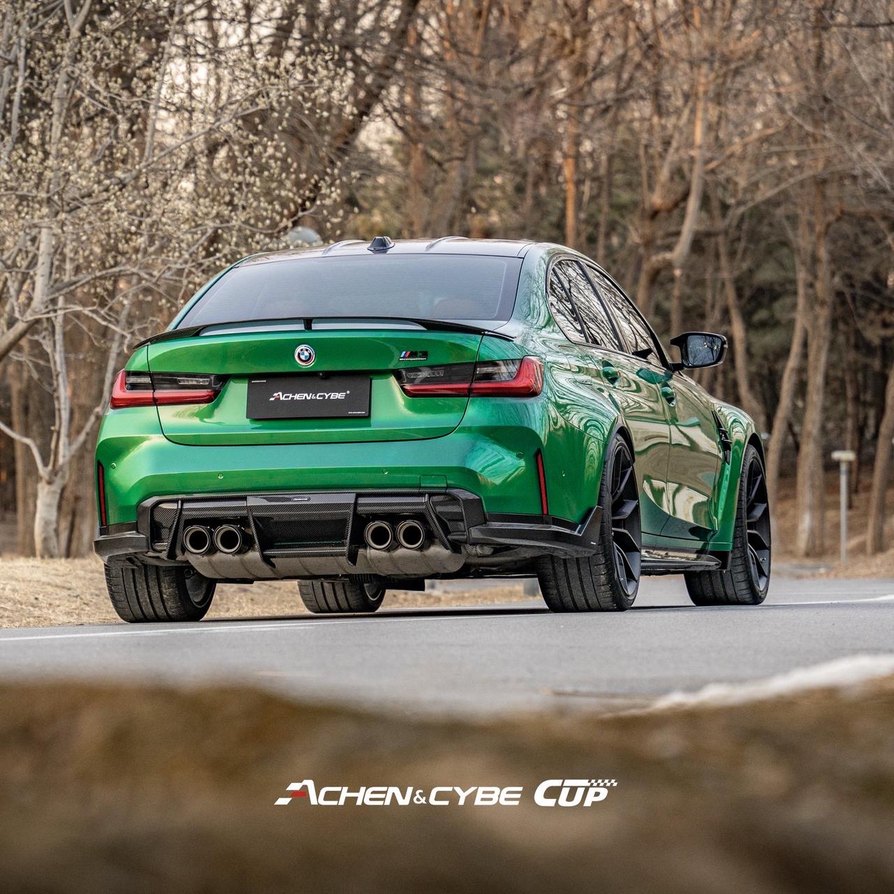 Achen&Cybe雷肯茨博套件上身，效果炸裂了。
宝马m3雷肯茨博改装案例 宝