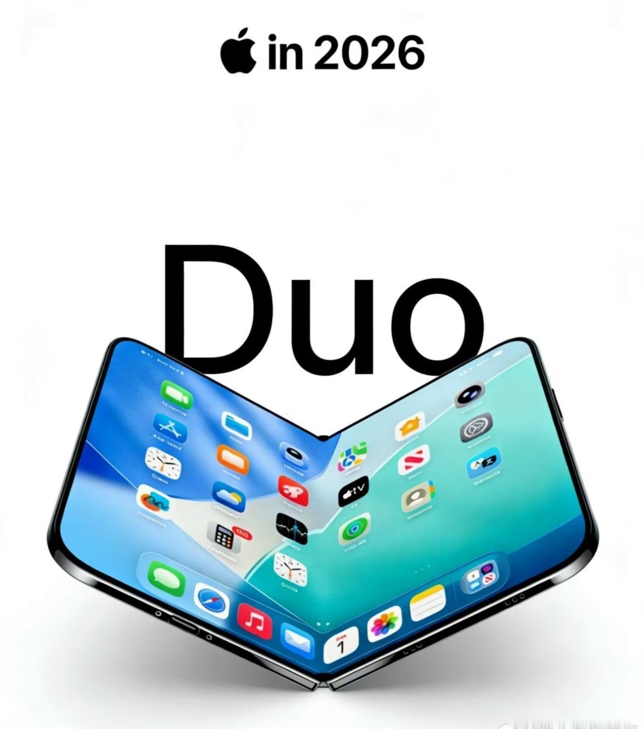 苹果折叠屏手机，不是iPhone Ultra，而是iPhone Duo？ ​​​