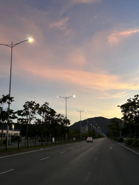 晚霞