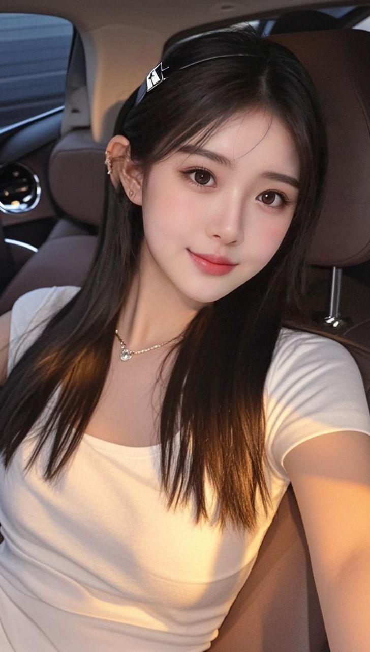 车内自拍 原来ai写真可以这么美 人生总得有一套ai写真吧 谁拍谁好看...
