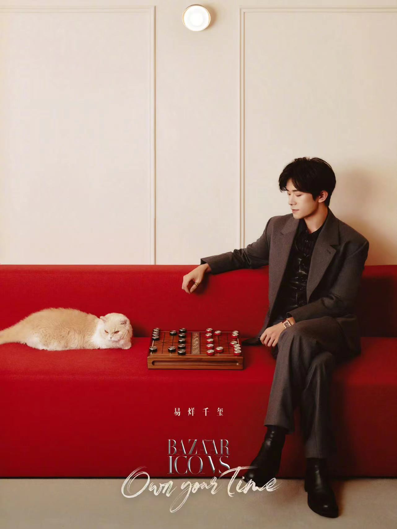 有#粉丝偷易烊千玺的猫参加比赛#好可爱的猫猫啊～甚至还获得大量投票，目前已经进了