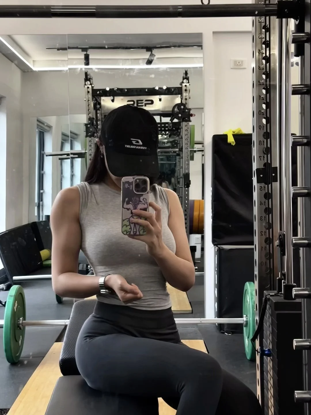 两个月没练 肌肉掉光了