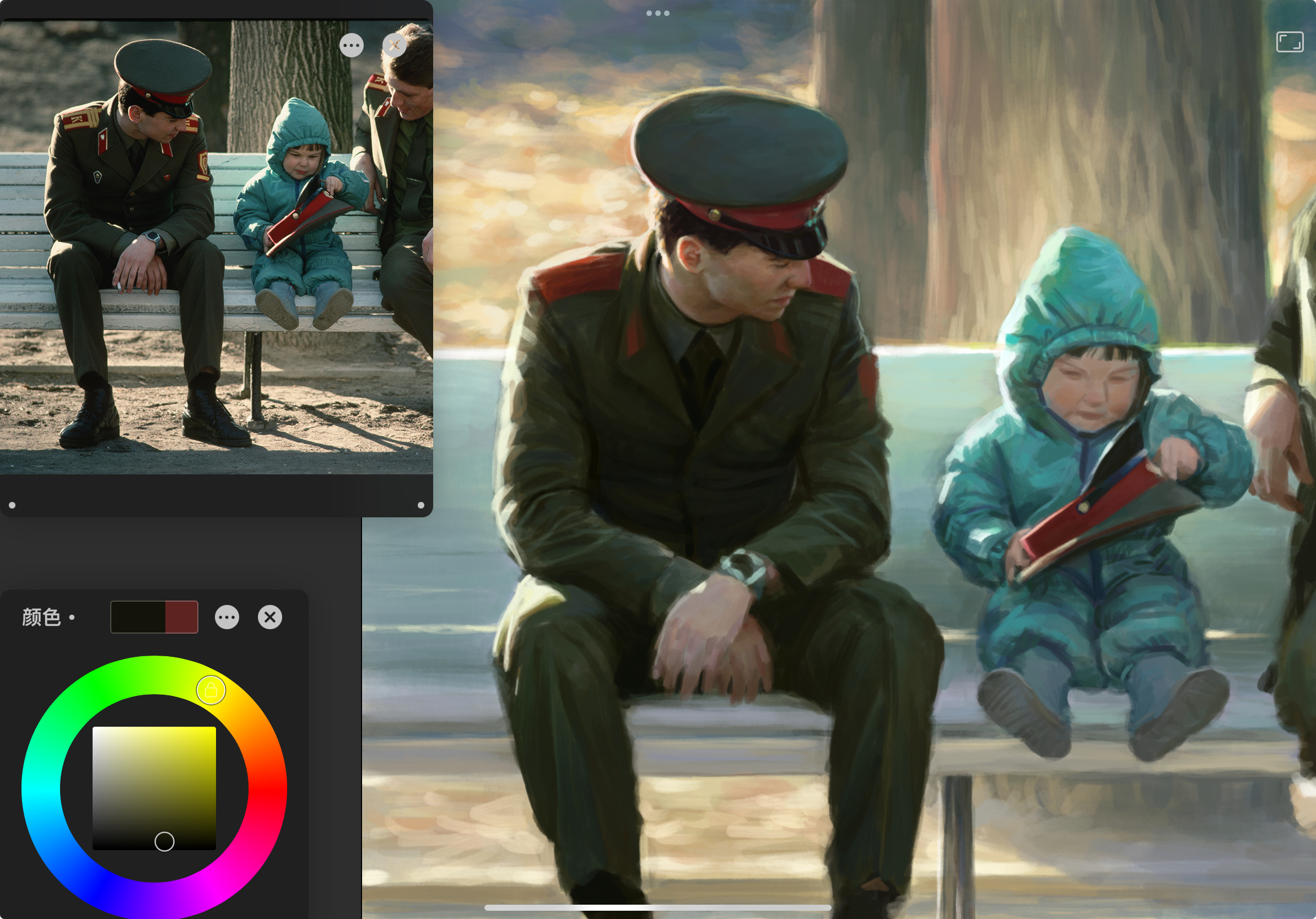 收拾心情，继续画点练习 ​​​