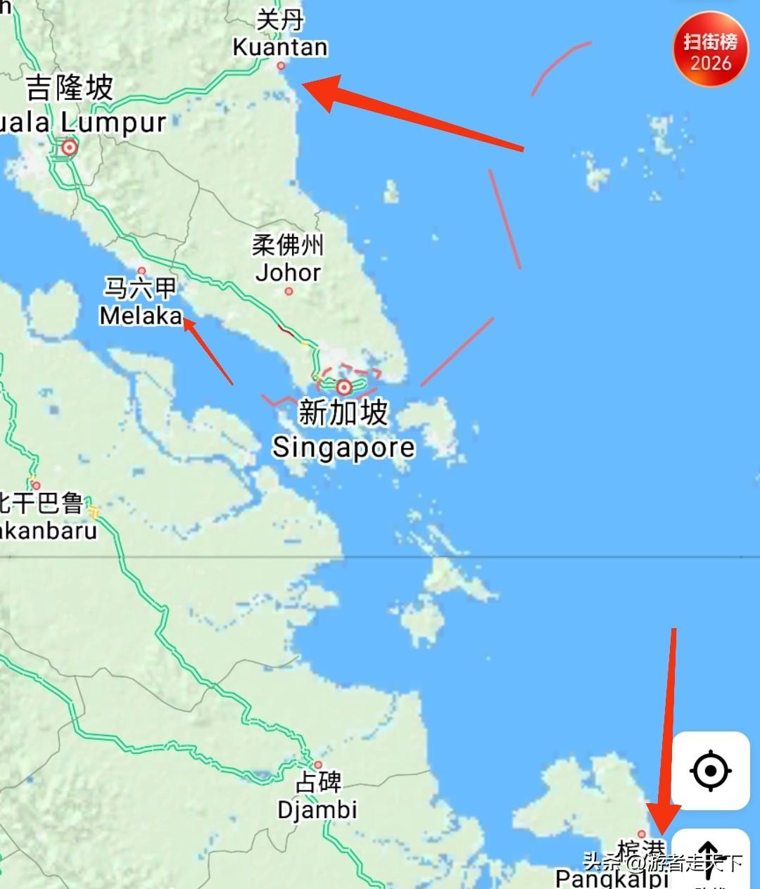 新加坡这个地方，之所以能发展起来，主要和当地人的经营有方有关。
马六甲附近有好几