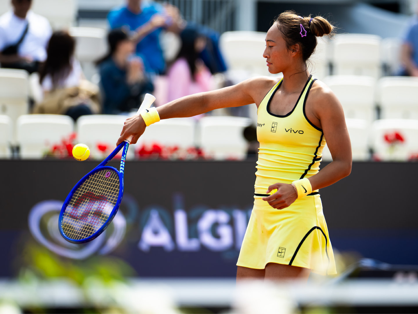 #郑钦文奥斯塔彭科首次红土对决#【比赛预告】#WTA1000#罗马站第三轮，郑钦