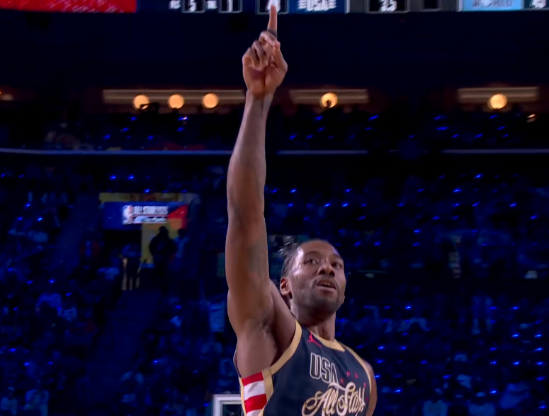 伦纳德三分，准绝杀！！！一节比赛的时间，拿了31分，出来看乔丹