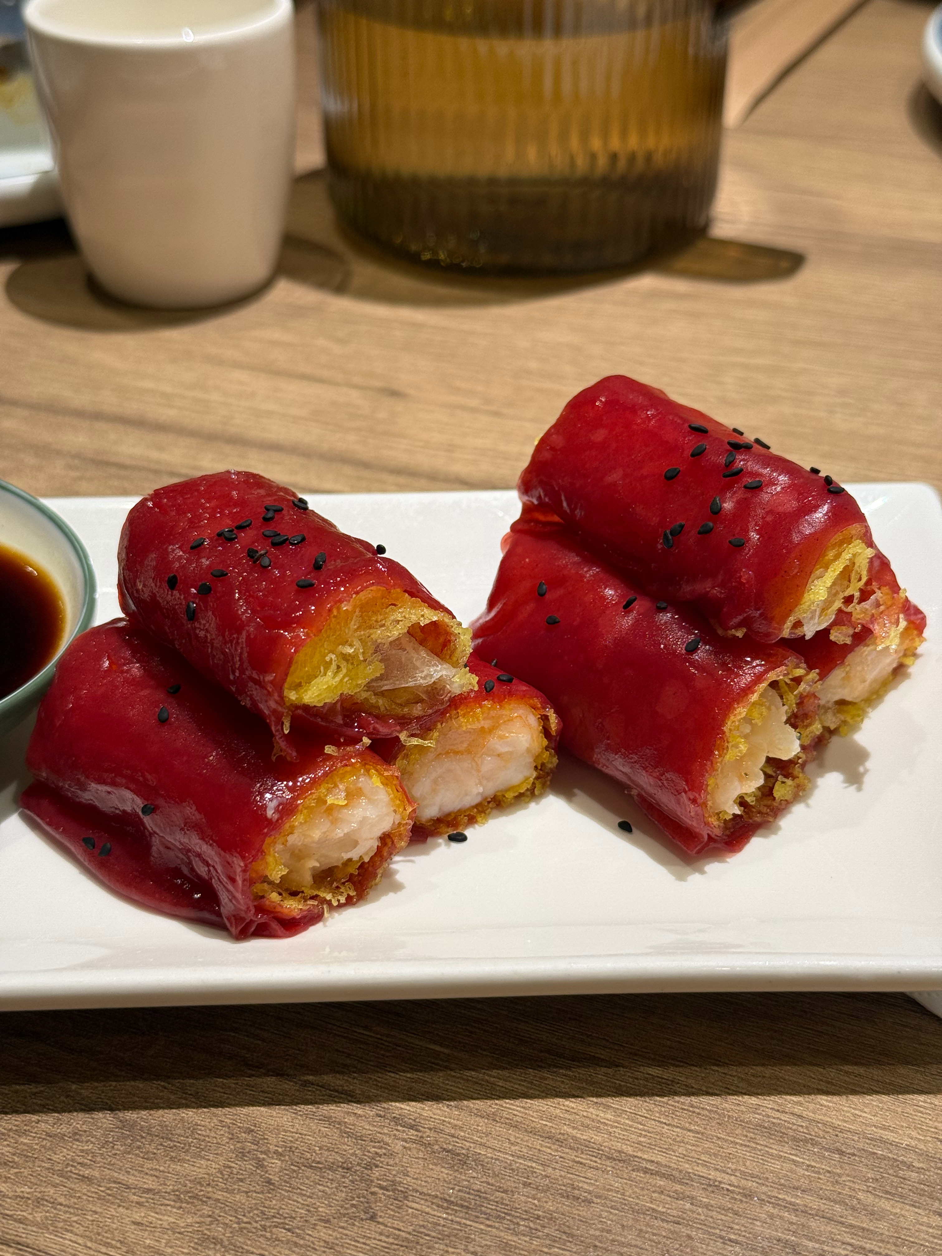 大晚上的，看到中午工作餐的照片，又饿了[顶][顶] ​​​