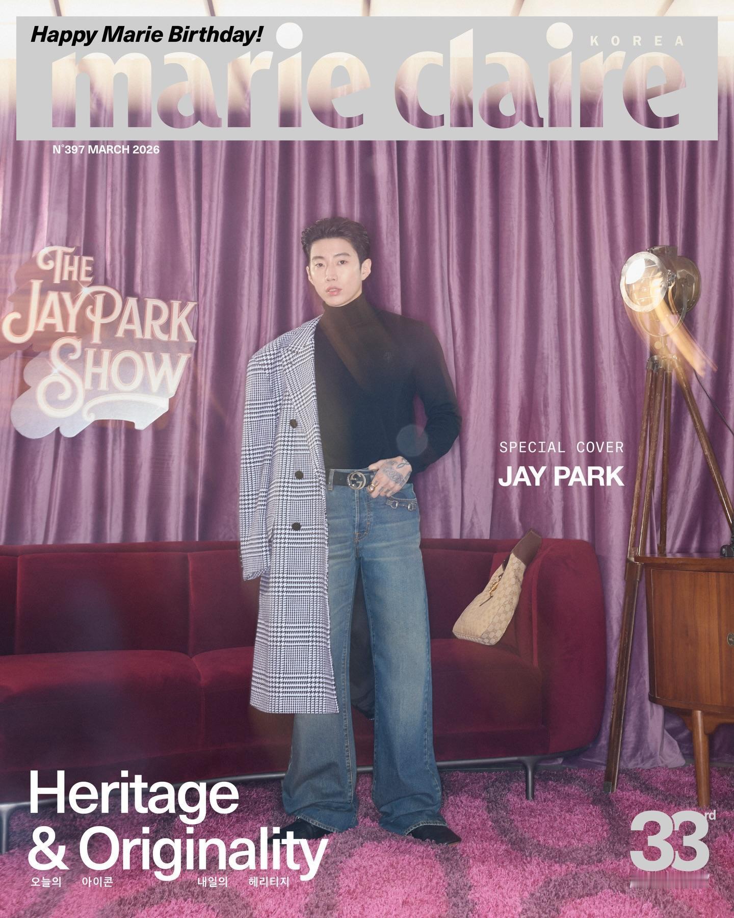 Marie Claire Korea March 2026 ：朴宰范Gucci 