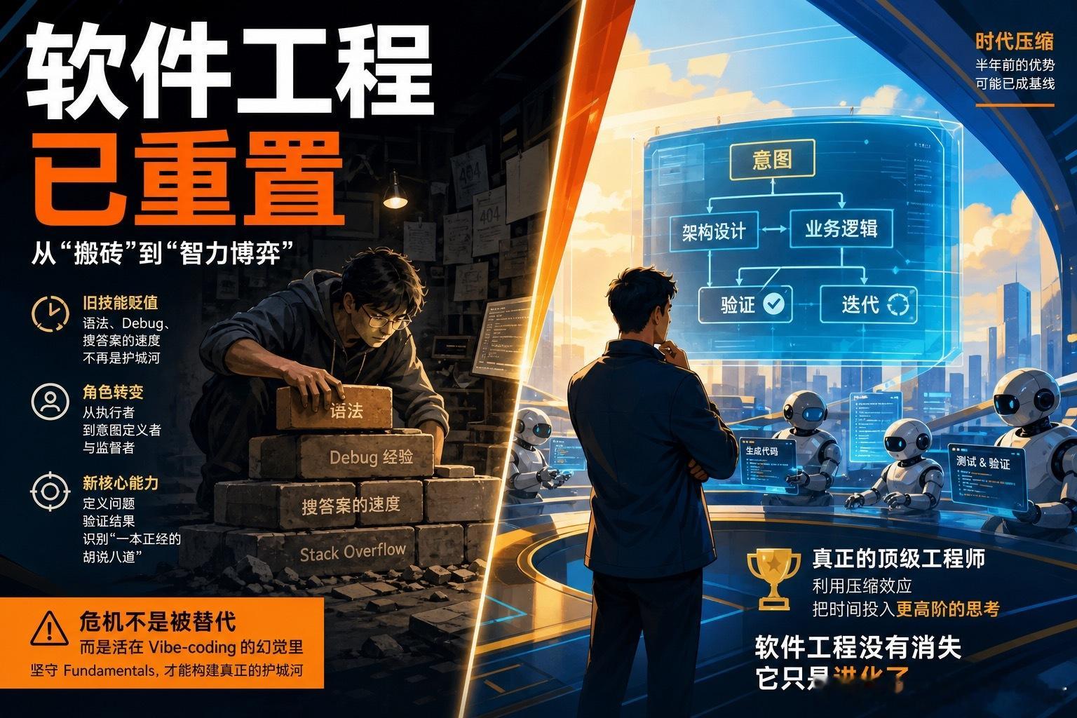 【软件工程的“半年代差”与认知的降维打击】Greg Brockman 感叹现在的
