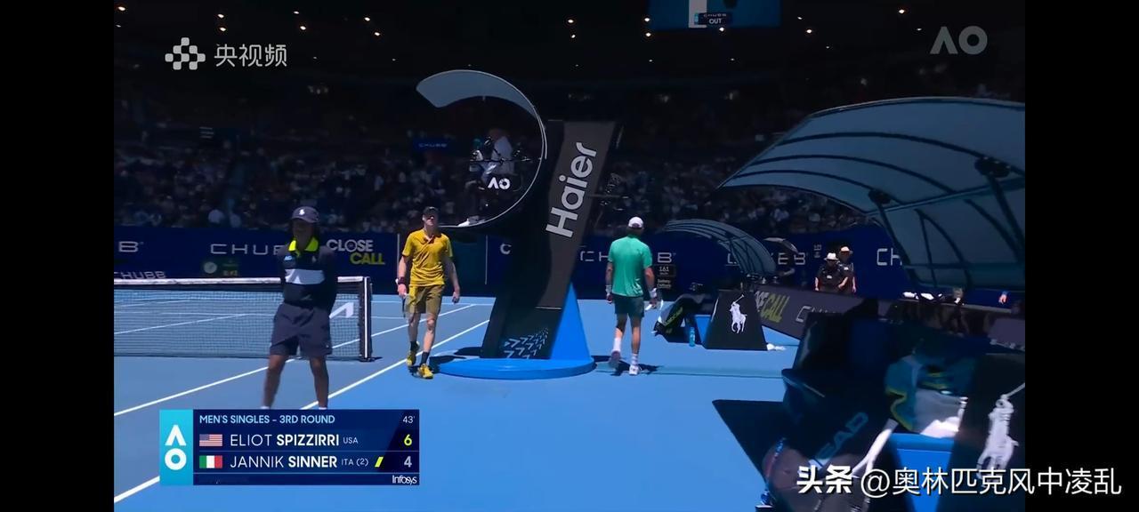 万万想不到，辛纳被打得毫无还手之力！



2026澳网如火如荼，男单第三轮更是