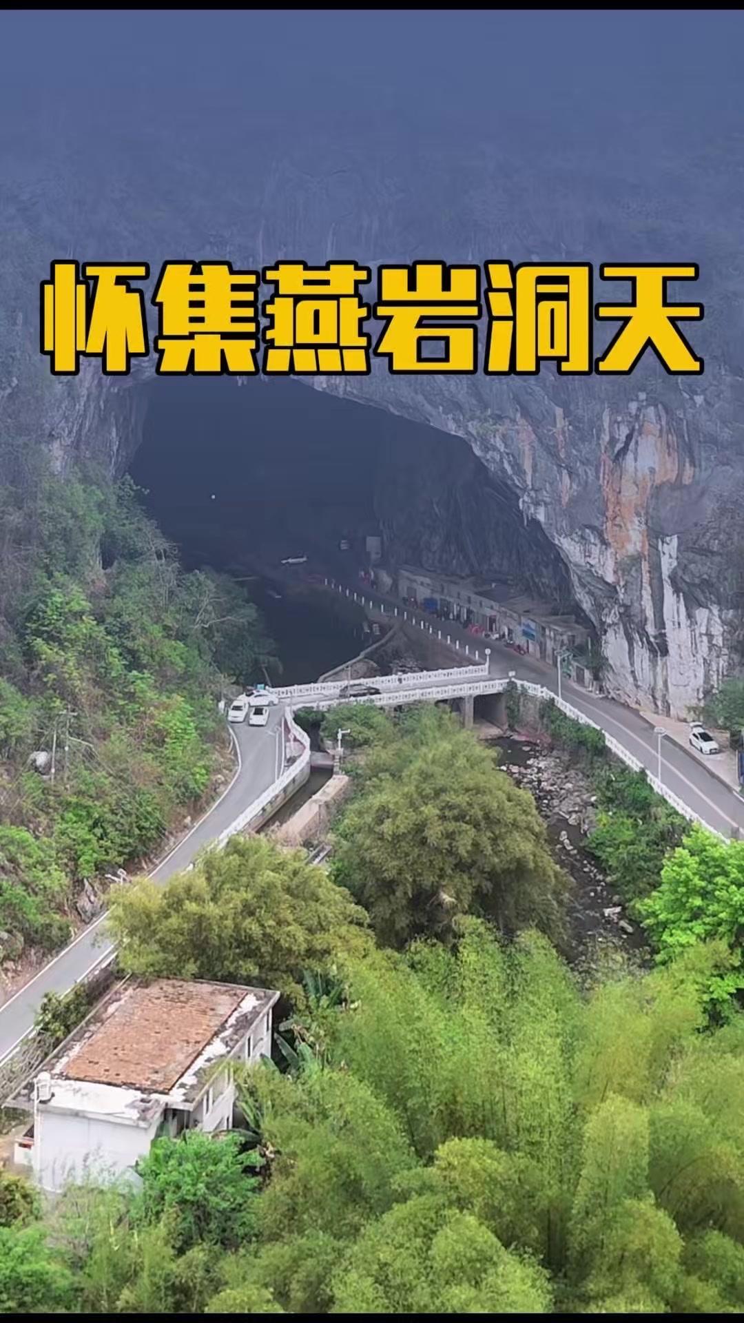 眼前这座贯通山体的天然巨洞，宽阔得容下车马穿行，是万千生灵的天堂。这里是中国唯一