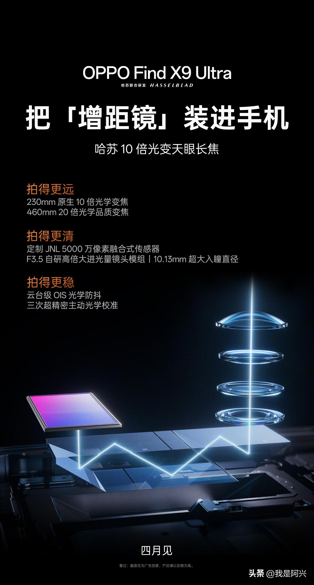 OPPO Find X9 Ultra 将「增距镜」装进手机，带来哈苏10倍光变天