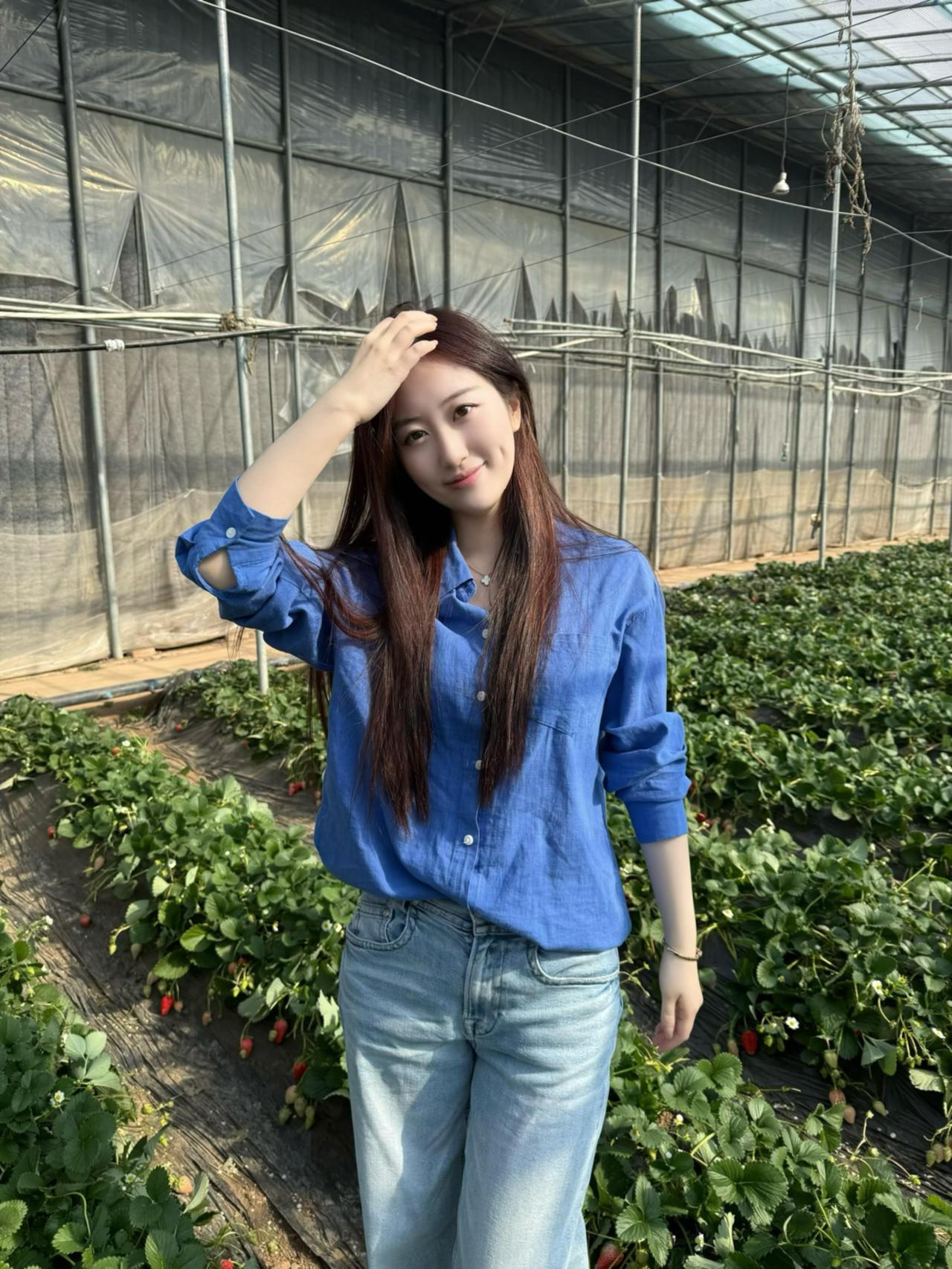 真的是没有故意不回你的信息💬，是真的在村头菜地里晒太阳[奸笑]