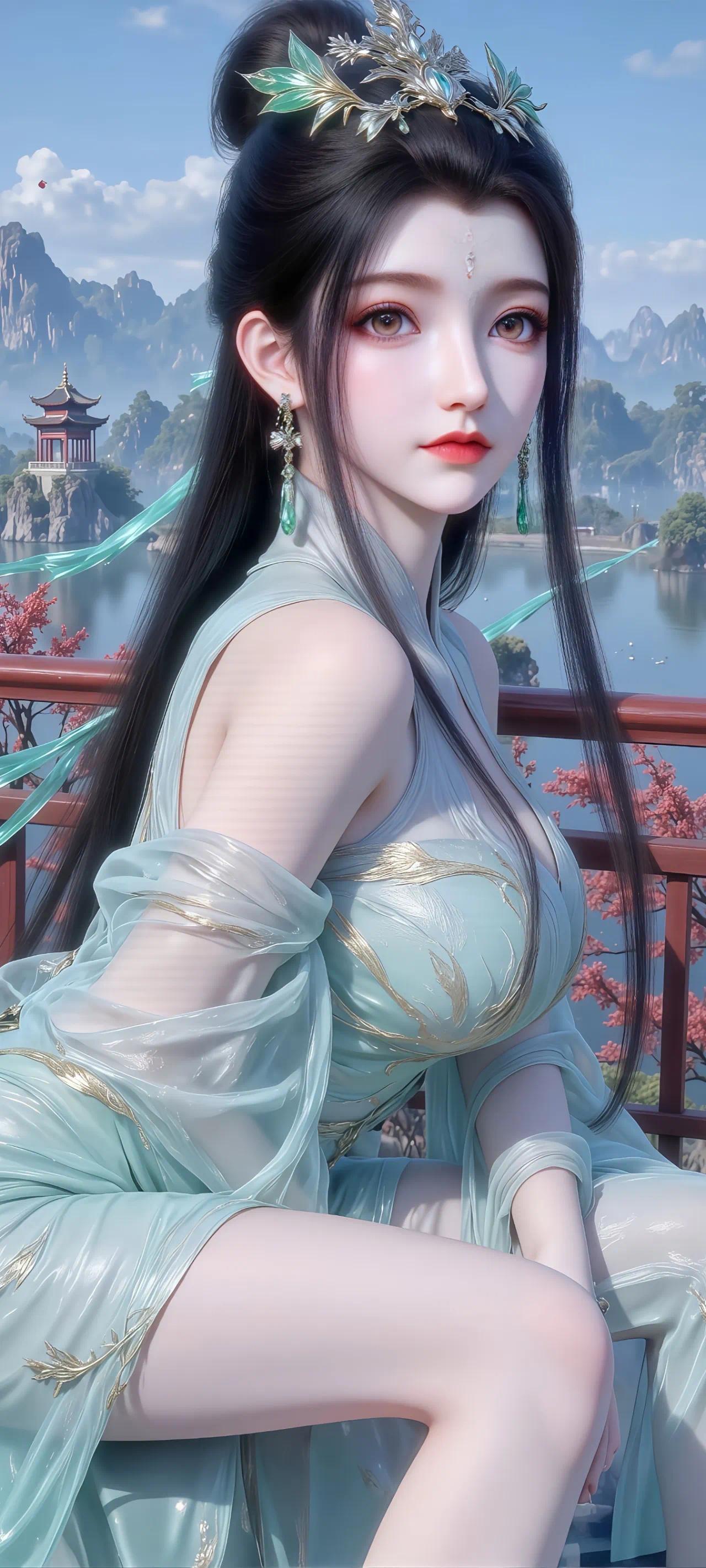 神国之上  陆嫁嫁【精致美图】稍微有点嘟嘟脸，更好看哦！国产动漫 ​​​