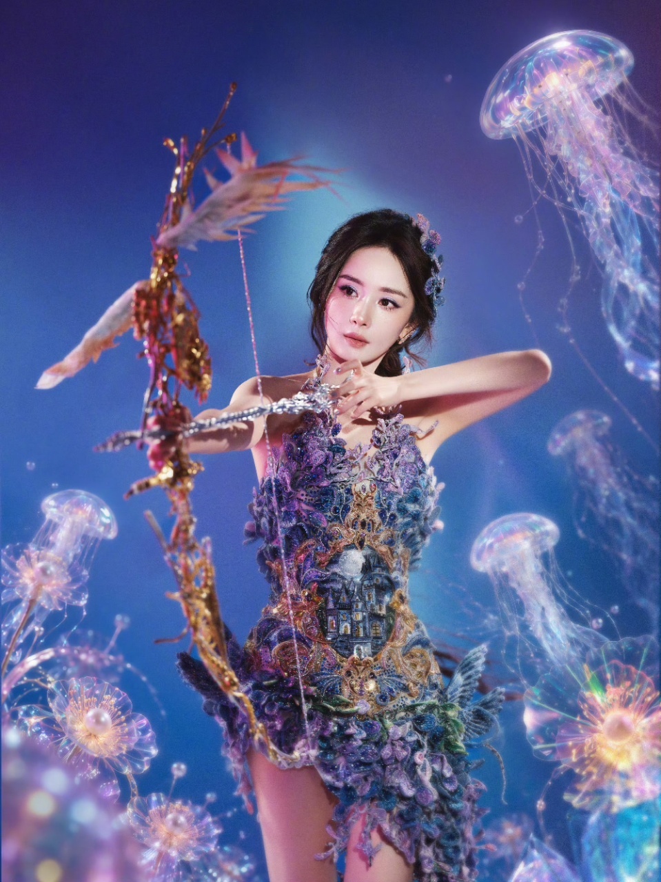 娱乐[超话]杨幂今年也是艾琳杨幂姐姐穿紫色很有韵味杨幂你美！！ ​​​