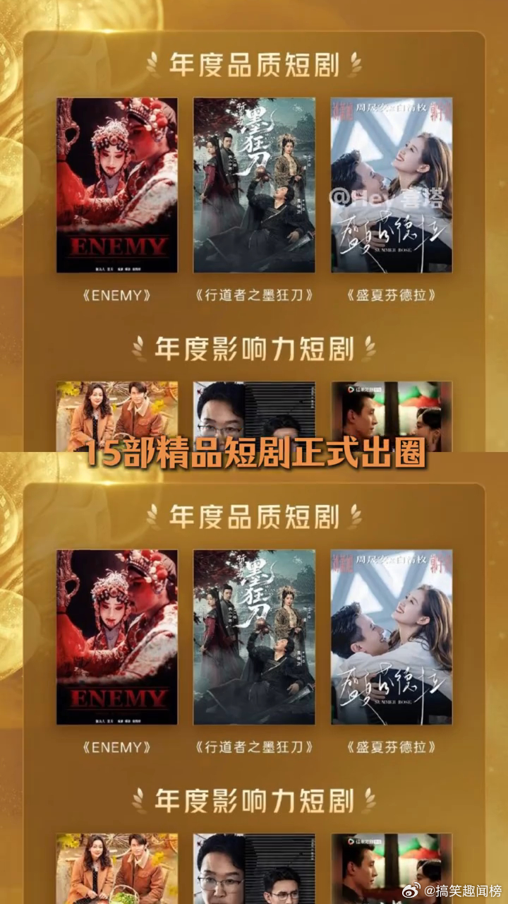 短剧被百花奖看中短剧崛起大众对于短剧的刻板印象正在土崩瓦解，短剧被百花奖看中，短
