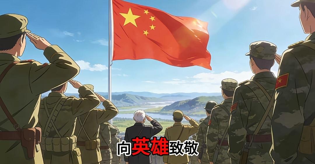 中国人的底气，
从来不是凭空而来。

是战场上宁死不退的坚守，
是冰天雪地里永不