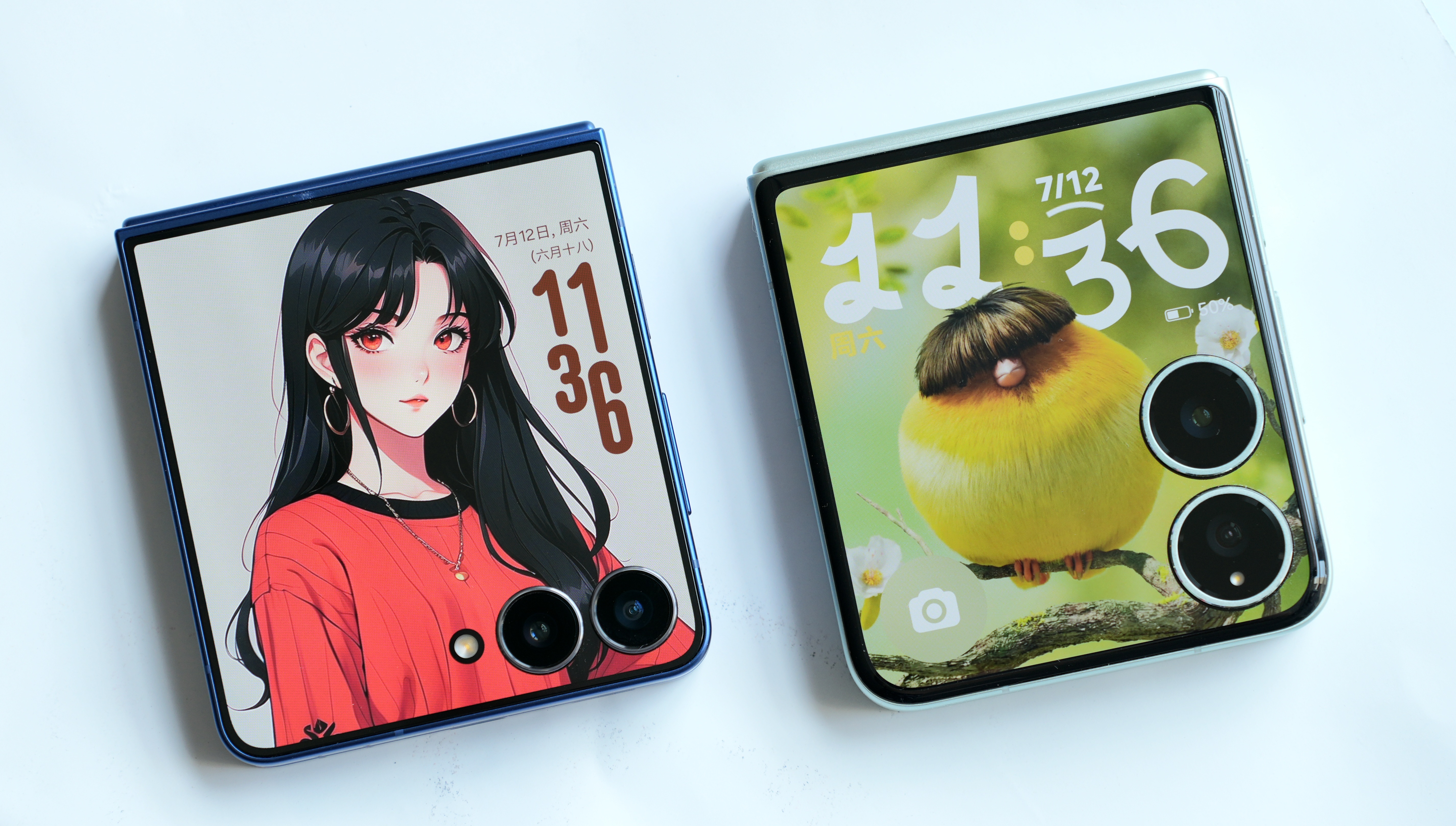 三星Galaxy Z Flip7和小米MIX Flip2 首次同框！ ​​​