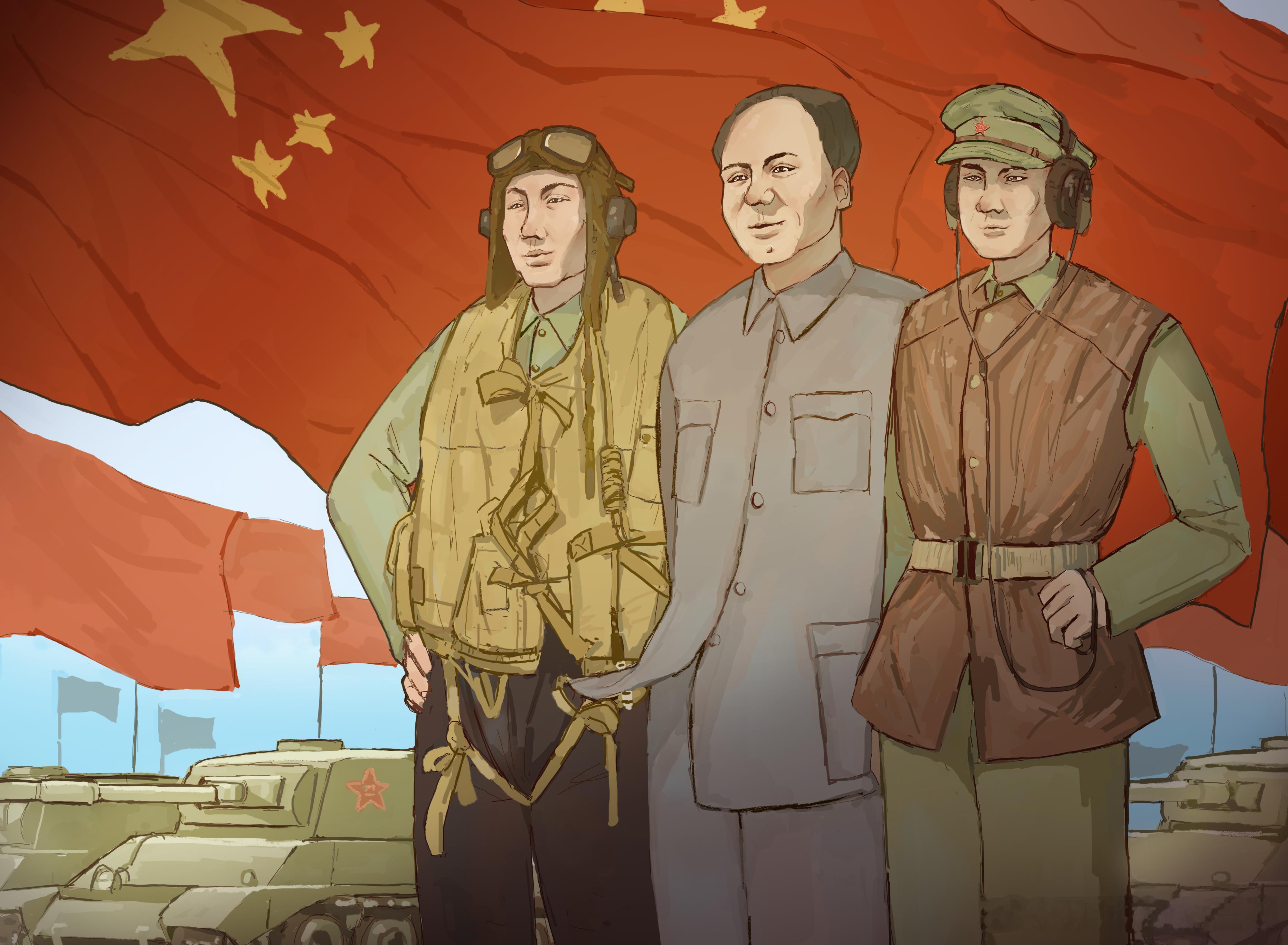 [架空-兰芳世界线]12.26纪念《父与子》兰芳线1950年10月1日傍晚，在国