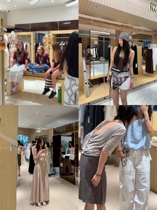 omg！小寨赛格这家韩系女装店震撼到我了！