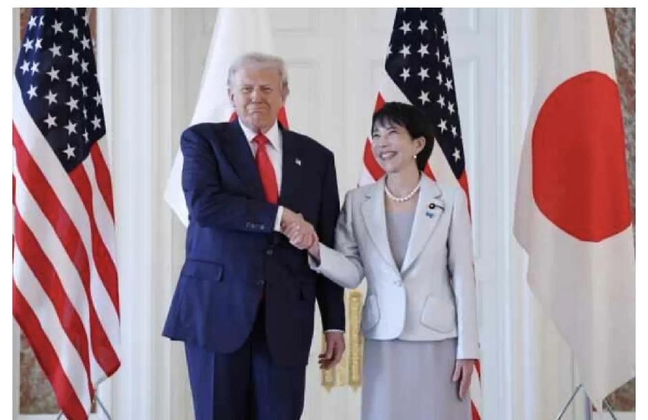 特朗普：
5500亿美元，立即执行
日本的战略很简单——跪美国，抗中俄。问题是，