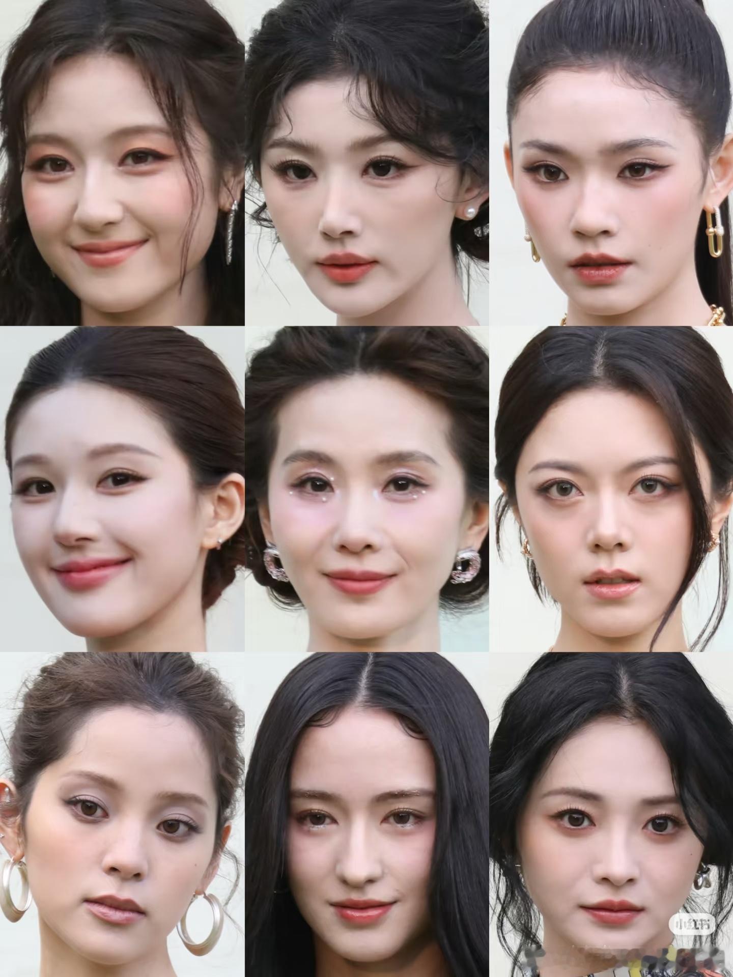 vogue女明星怼脸生图合集，九选一vogue审美