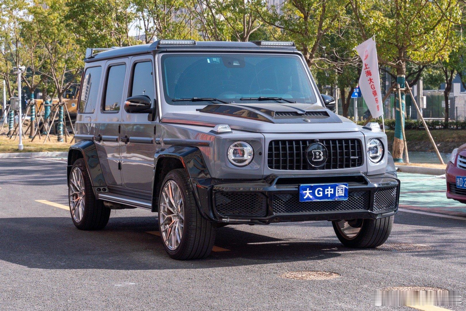 2022年8月奔驰G400D、升级G800火箭版、运动方向盘、双边四出声浪排气、