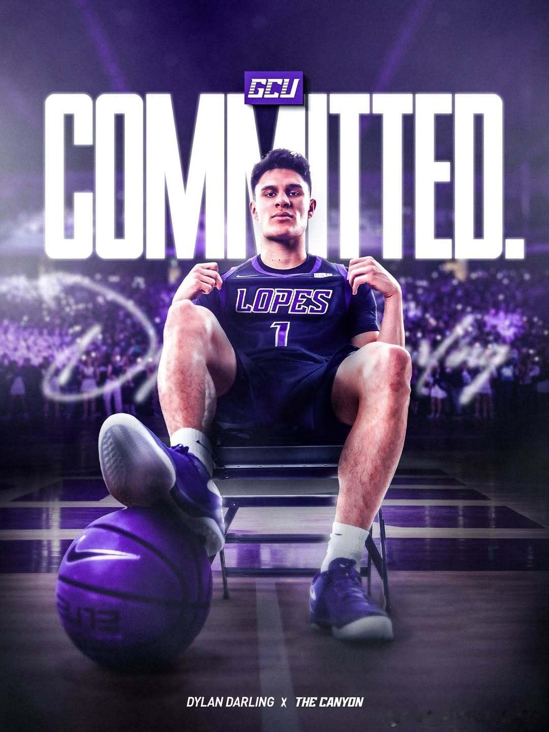 圣约翰大学后卫迪伦·达林(Dylan Darling)转学加盟大峡谷大学这位身高