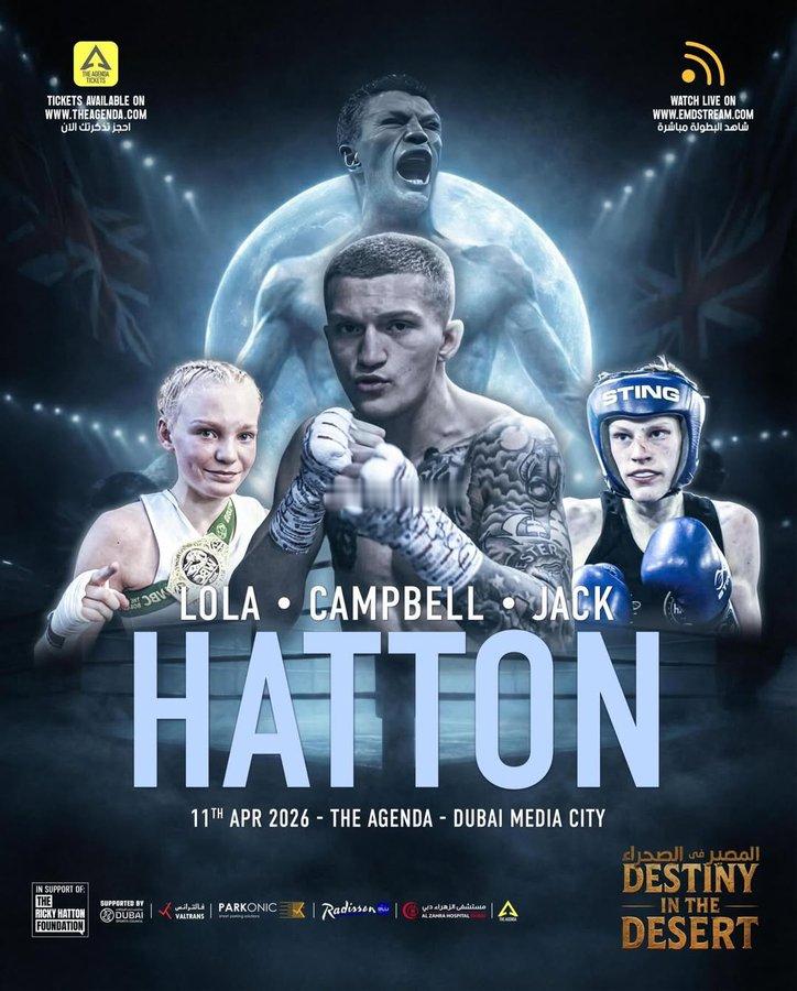 拳坛速递 在父亲离世后，他决定复出。离世资讯：网页链接退役资讯：网页链接坎贝尔-