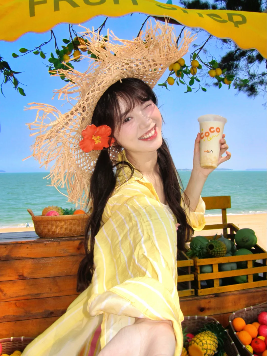 🍍凤梨味的海风 吹来了第4个夏天🏖️
