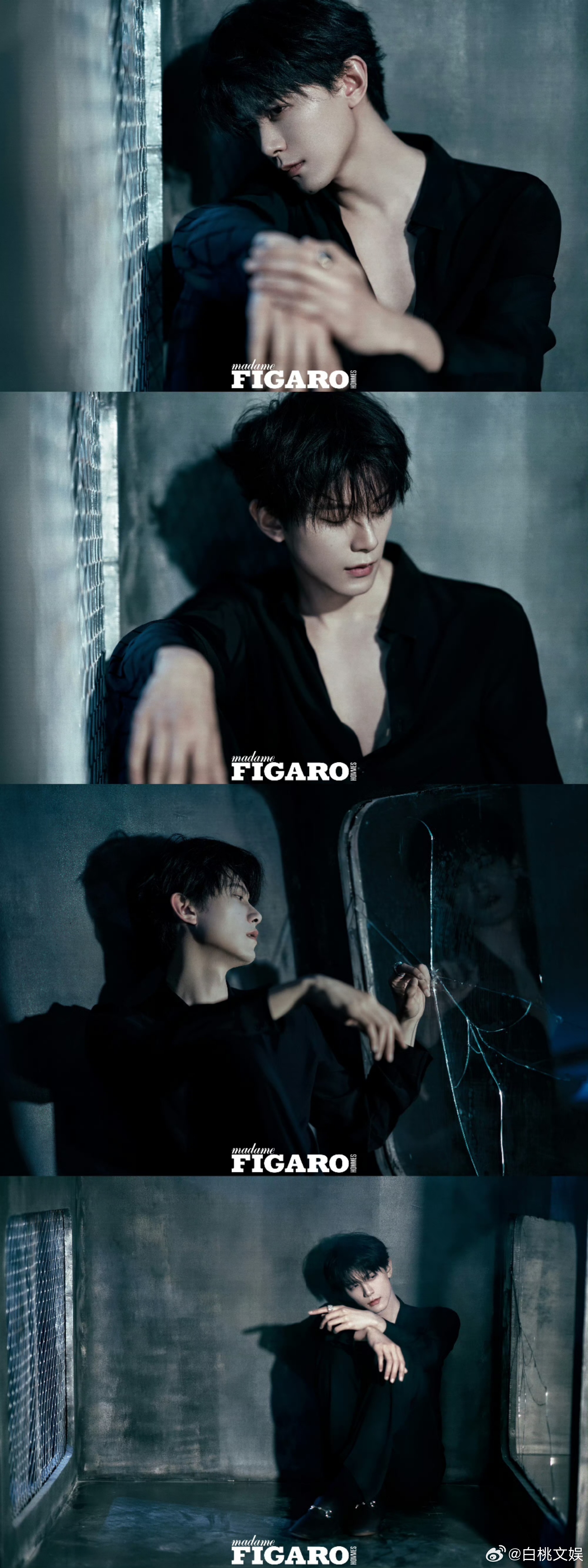 邓凯也回南天了邓凯比回南天还潮邓凯费加罗男士阴湿感封面 刷到邓凯封面，以为手机进