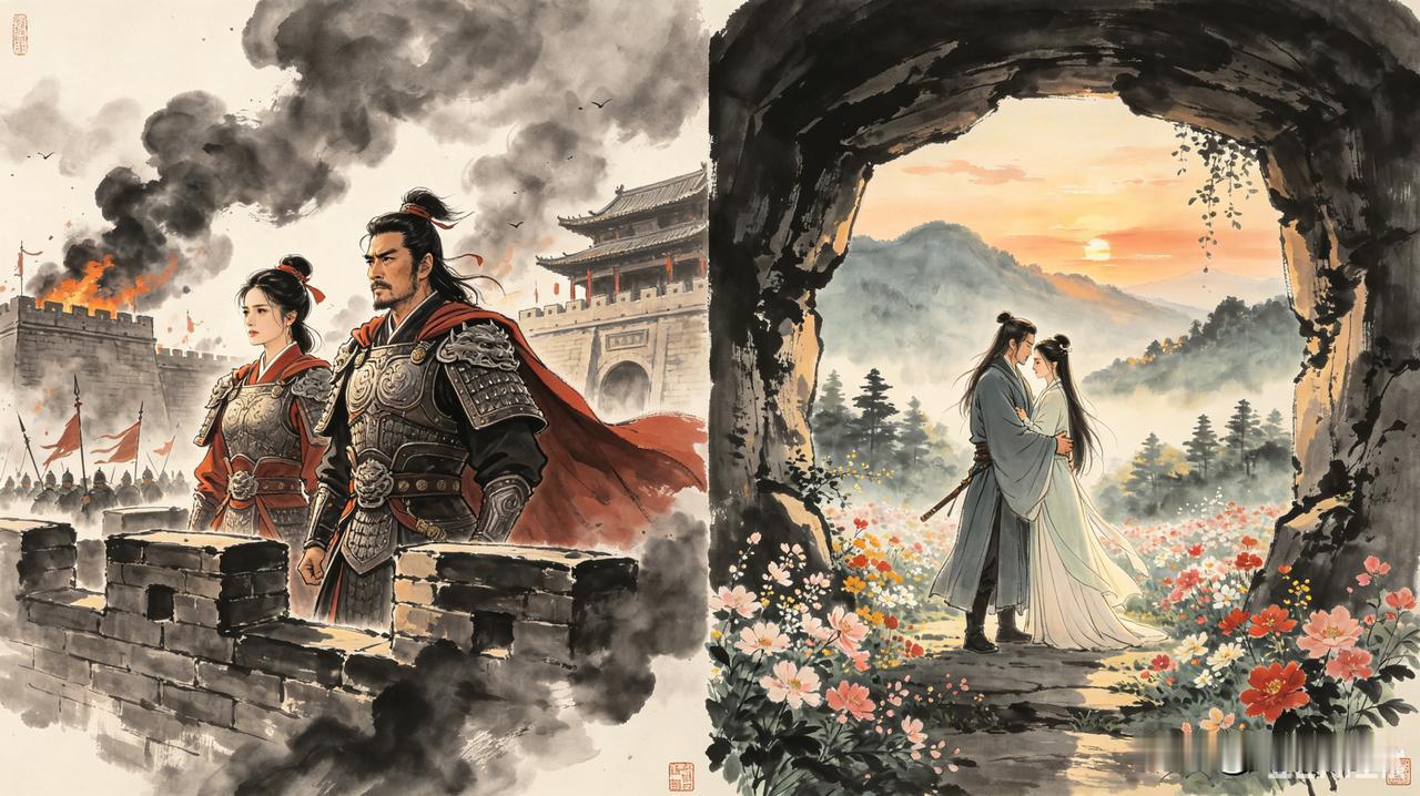 选择大于盲动：从郭靖与杨过看人生取舍
 
郭靖死守襄阳，以一己之力对抗朝代更迭，