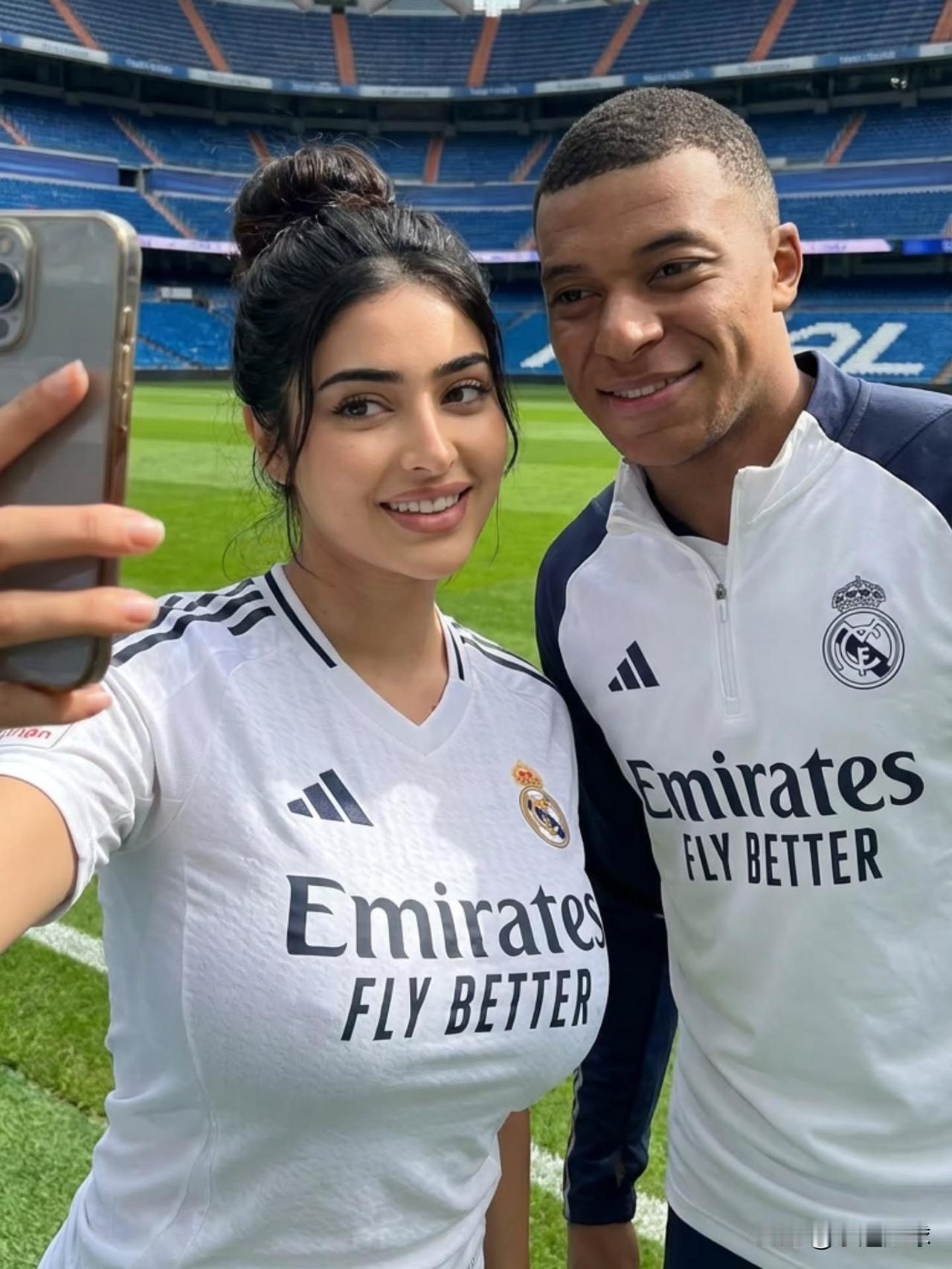 皇马女球迷 — 玛雅，有一说一，不吹不黑，这颜值什么水平？