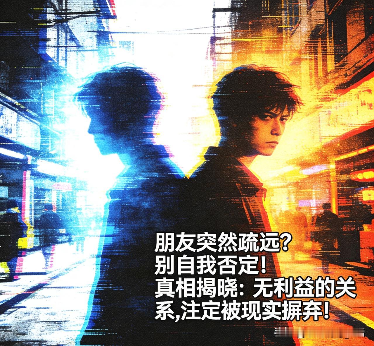 朋友突然疏远？别自我否定！真相揭晓：无利益的关系，注定被现实摒弃！

     