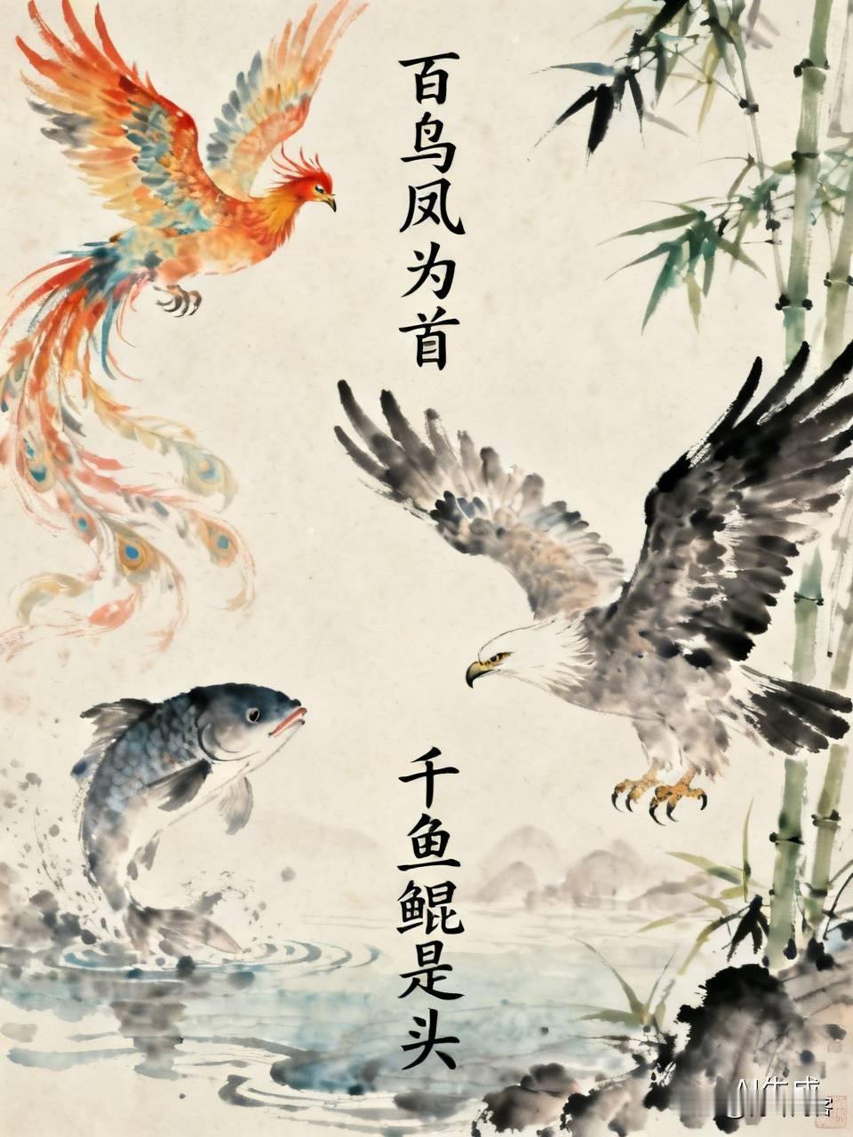 上联:百鸟凤为首;
下联:千鱼鲲是头。
  梅花上联 友友请邀出上联