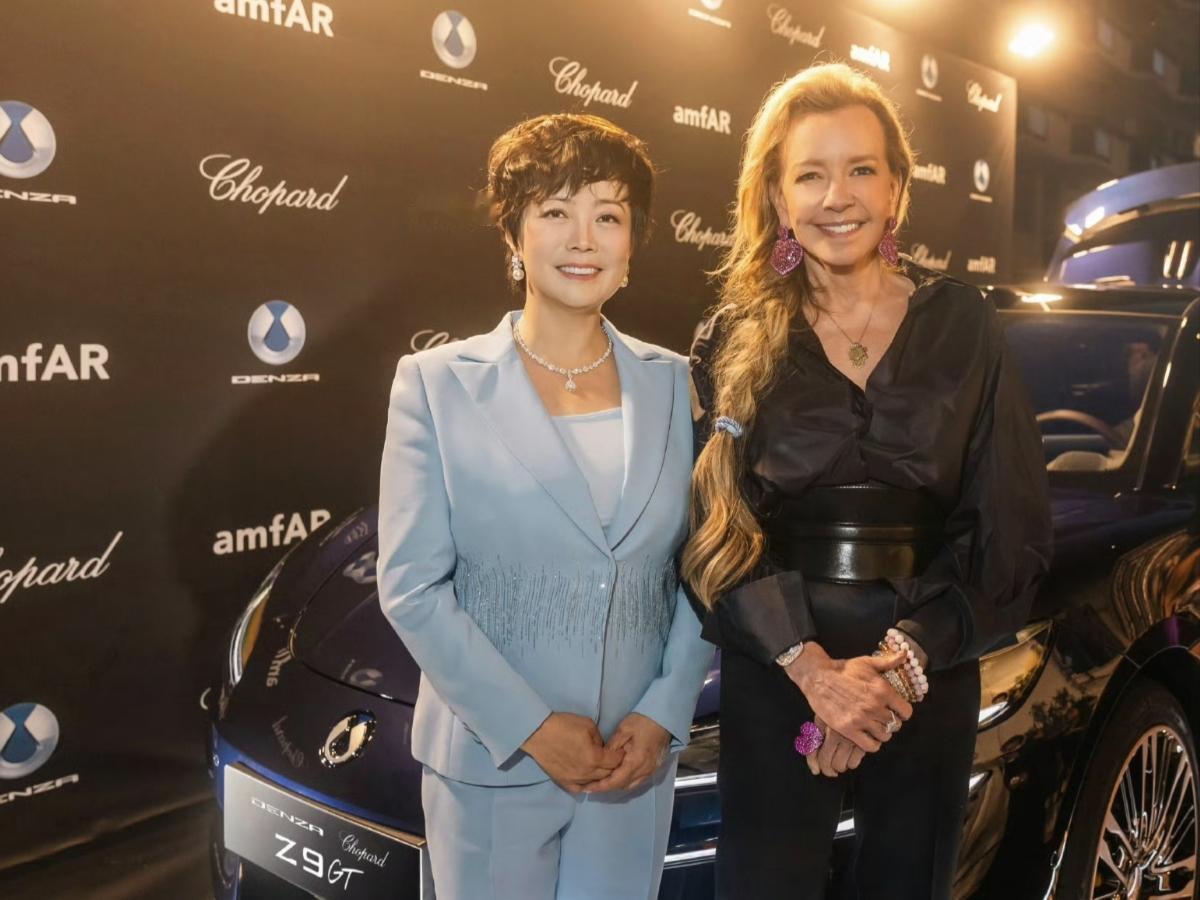 腾势联袂Chopard萧邦，打造的腾势Z9GT萧邦版，亮相世界顶奢舞台，戛纳55