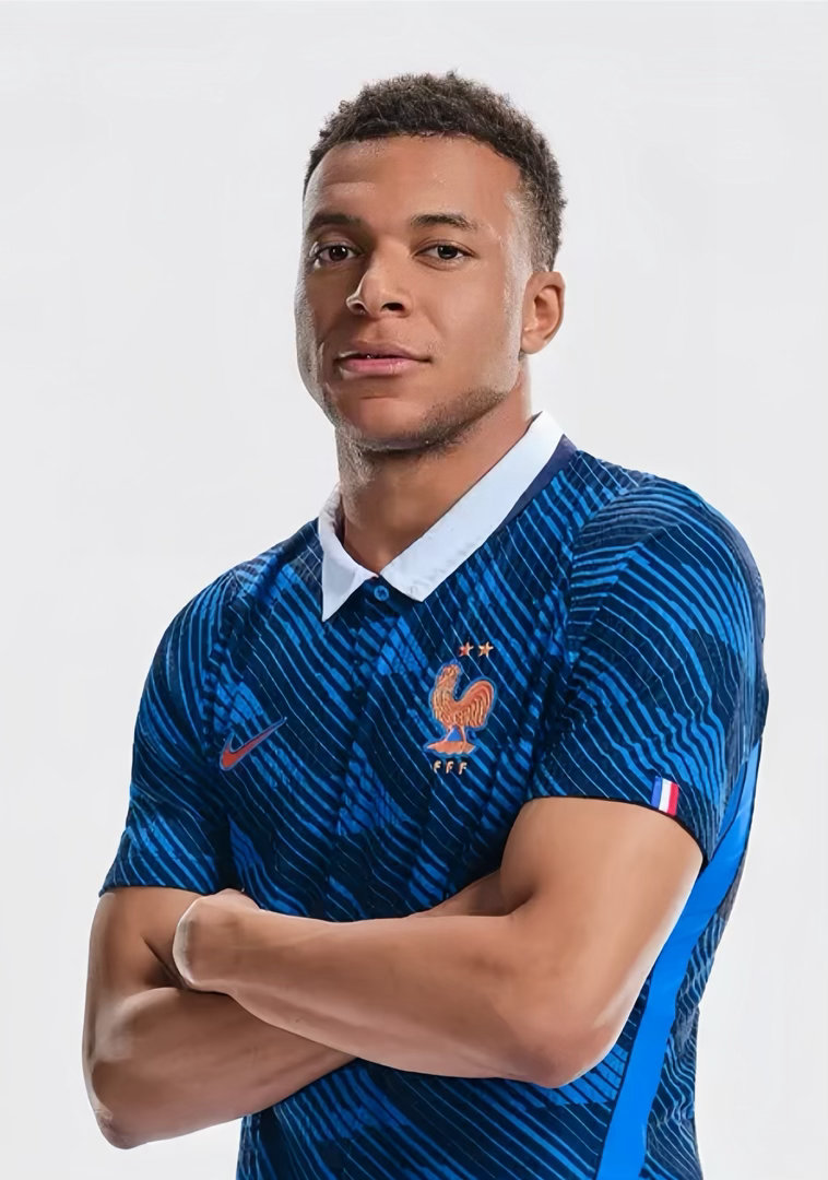 姆巴佩  基利安上身法国2026世界杯主场球衣👦🏽🇫🇷姆巴佩