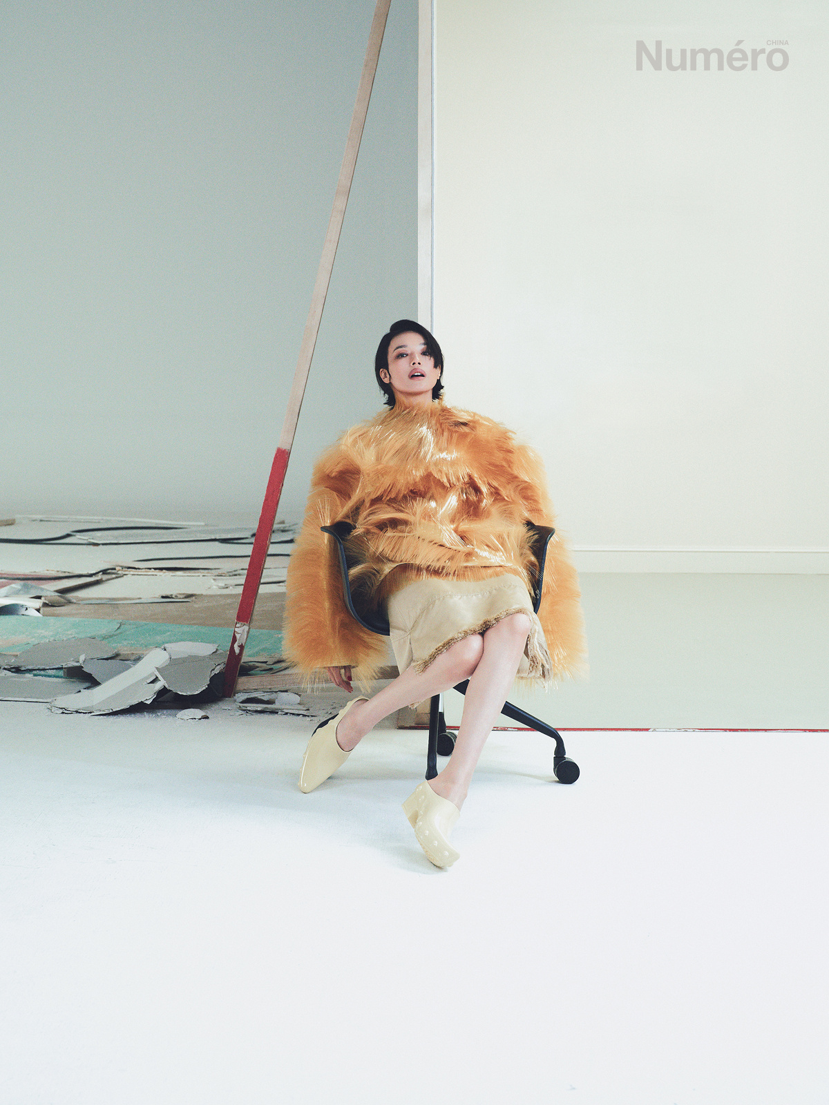 舒淇｜Numéro China 2026春季刊利落短发，风格鲜明，气场全开，尽显