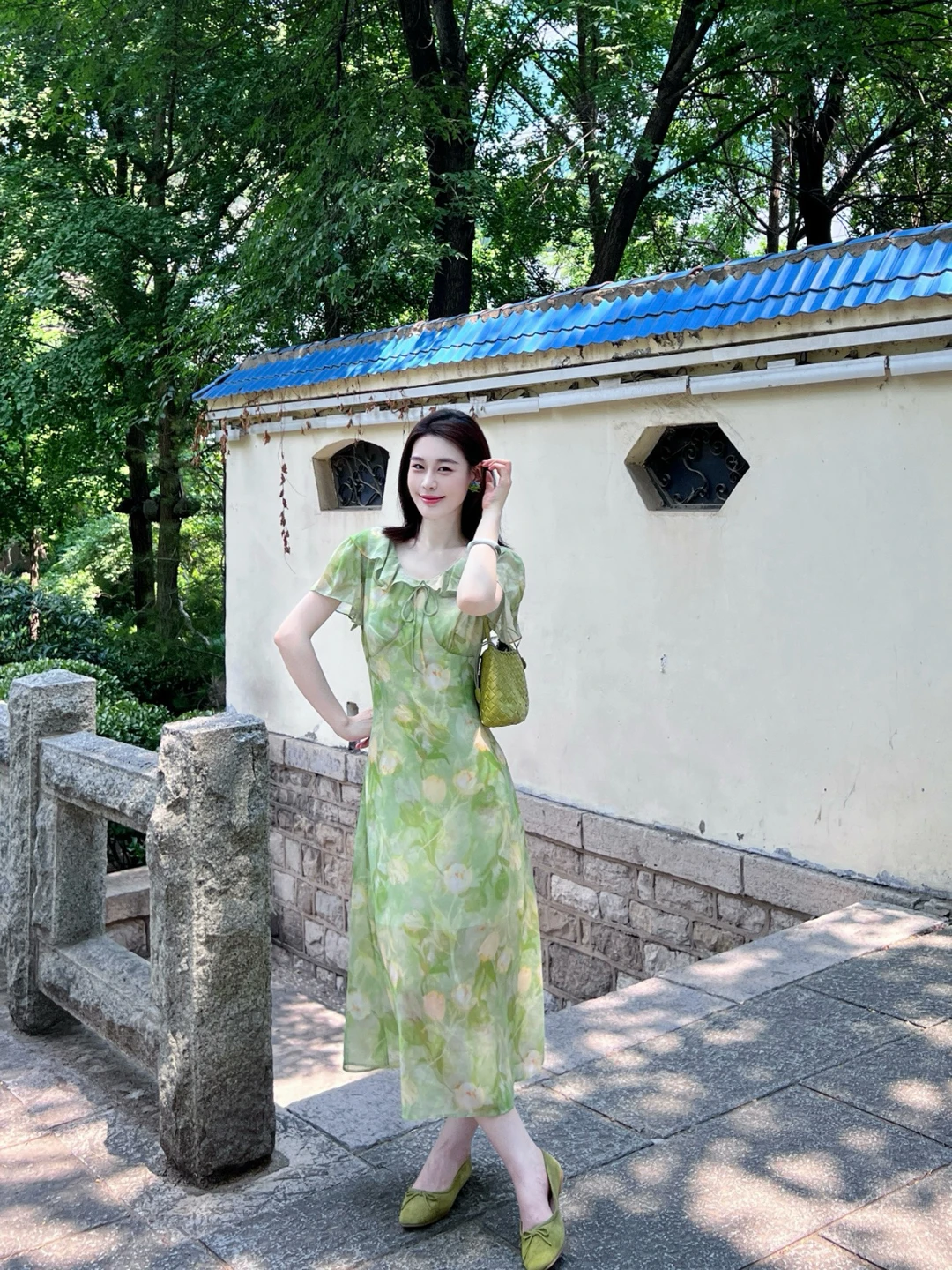 胶片🎞️简简单单出个门 绿意盎然的氛围感🍃