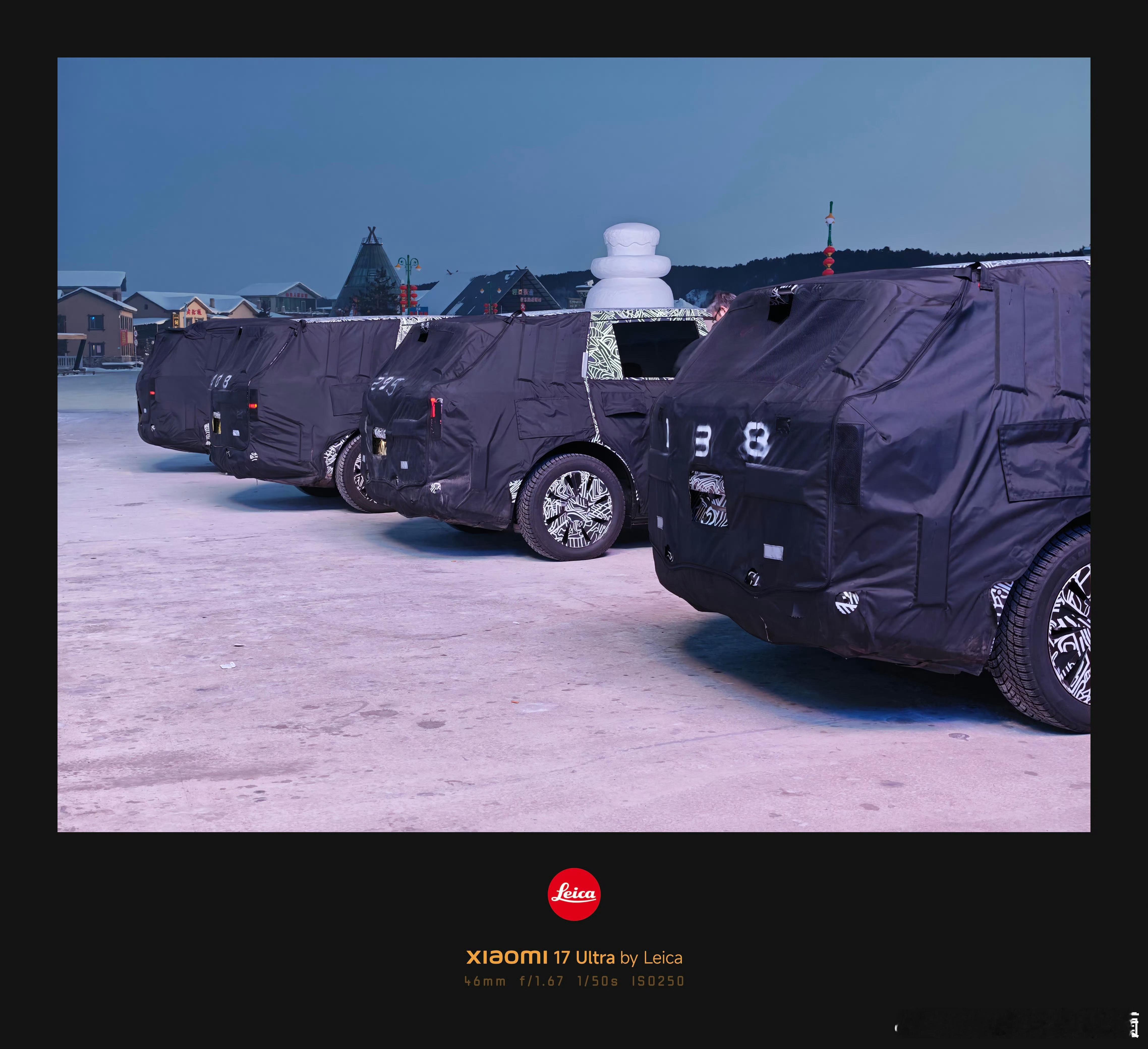 小米的大 SUV 也开始预热了～图中你们能看出有几款不同尺寸的车型？小米yu9小